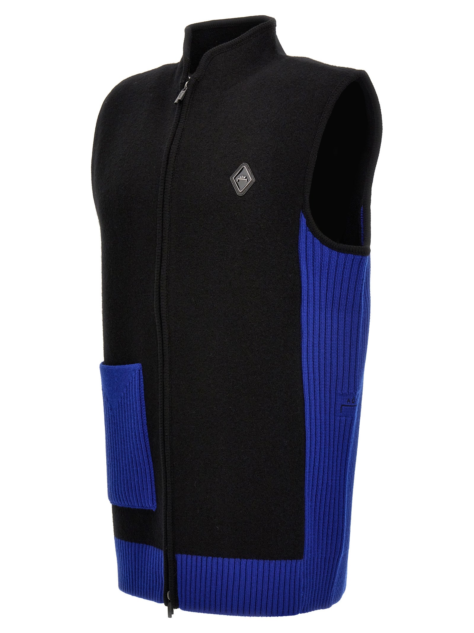 A-Cold-Wall Two-Color Merino Wool Zip Vest*-3