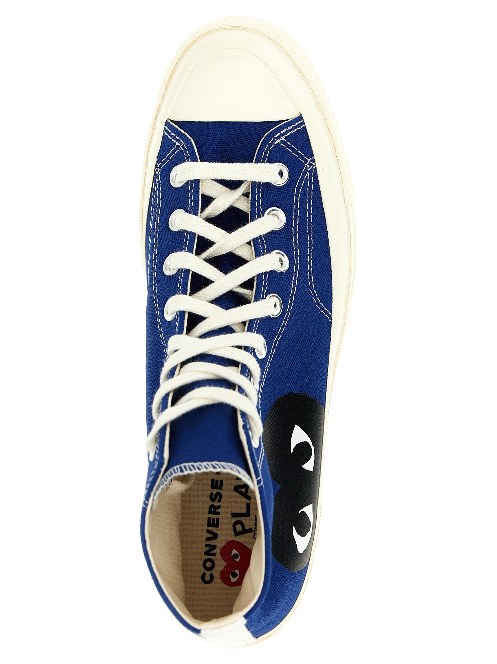Hoge schacht en veters detail Chuck 70 CDG Play