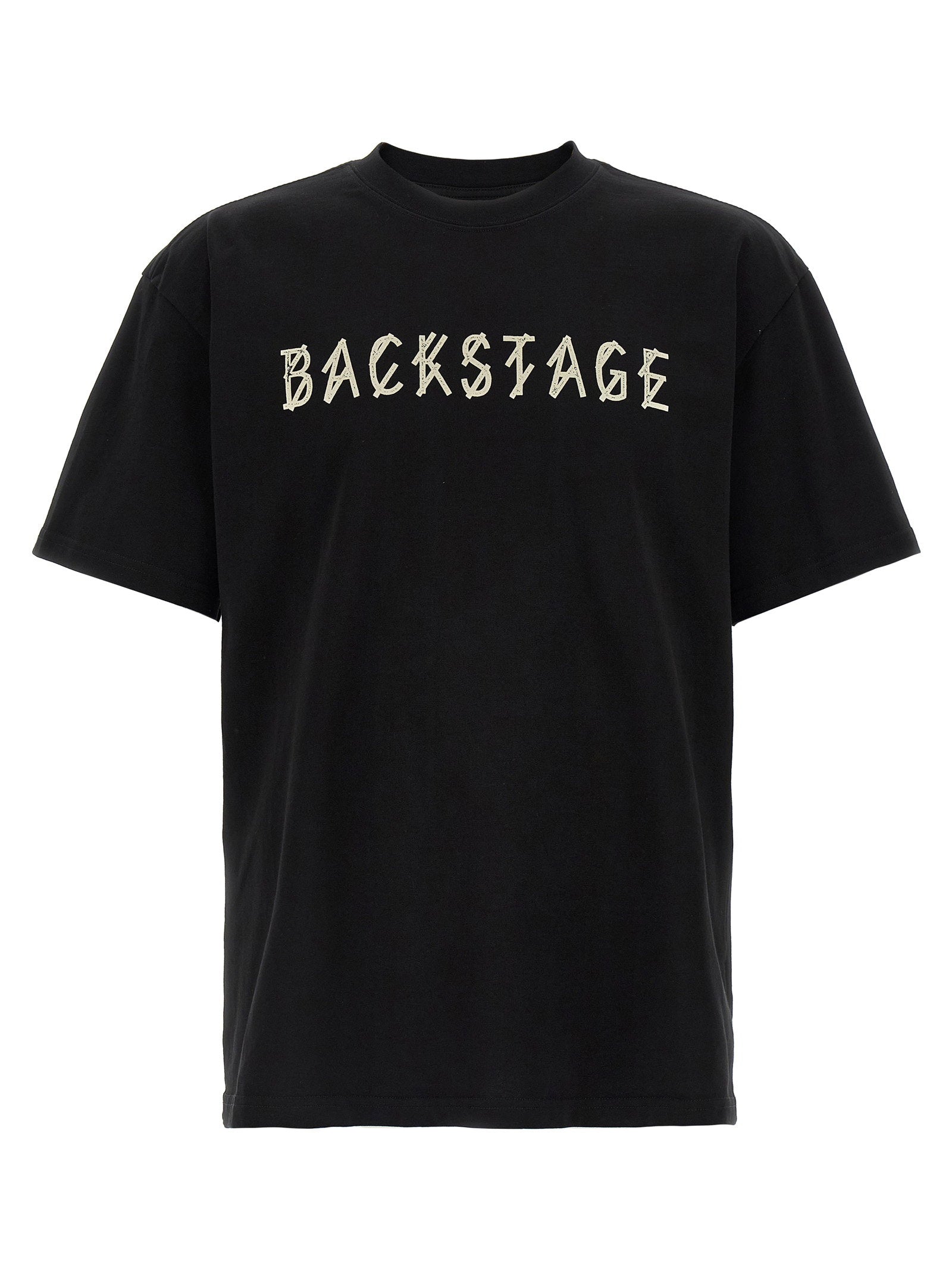 44 Label Group Backstage Tee Zwart Topwear 44 Label
