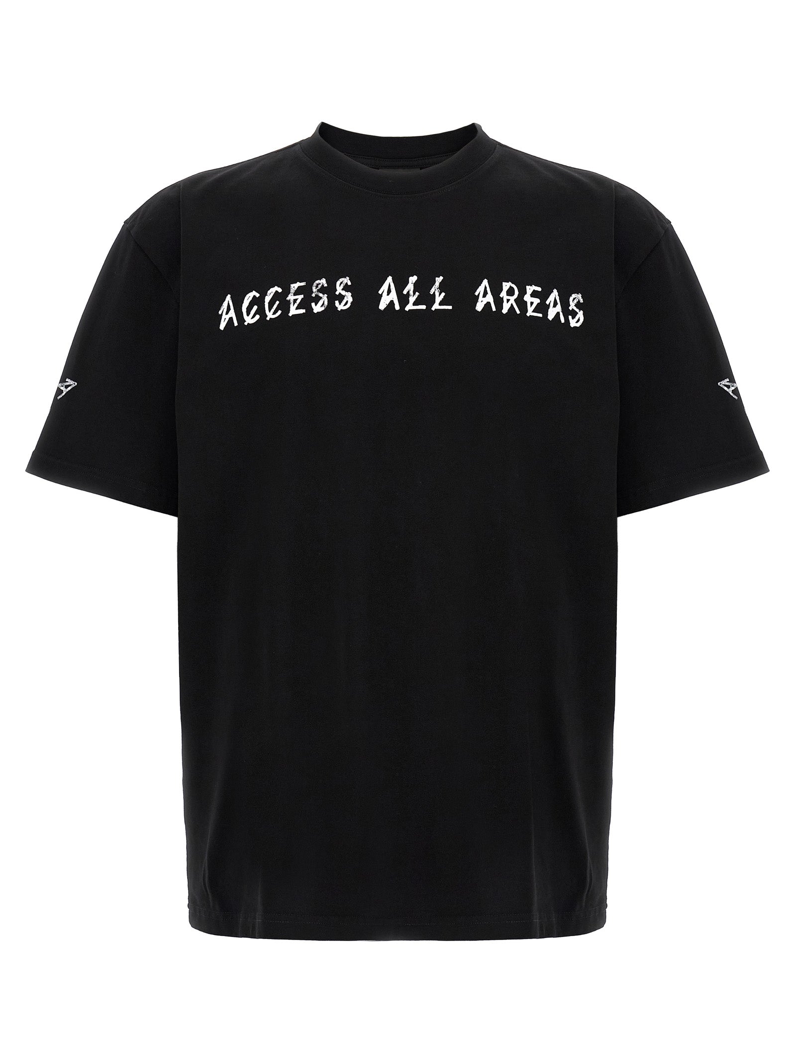 44 Label Group Gloves Print T-Shirt Black