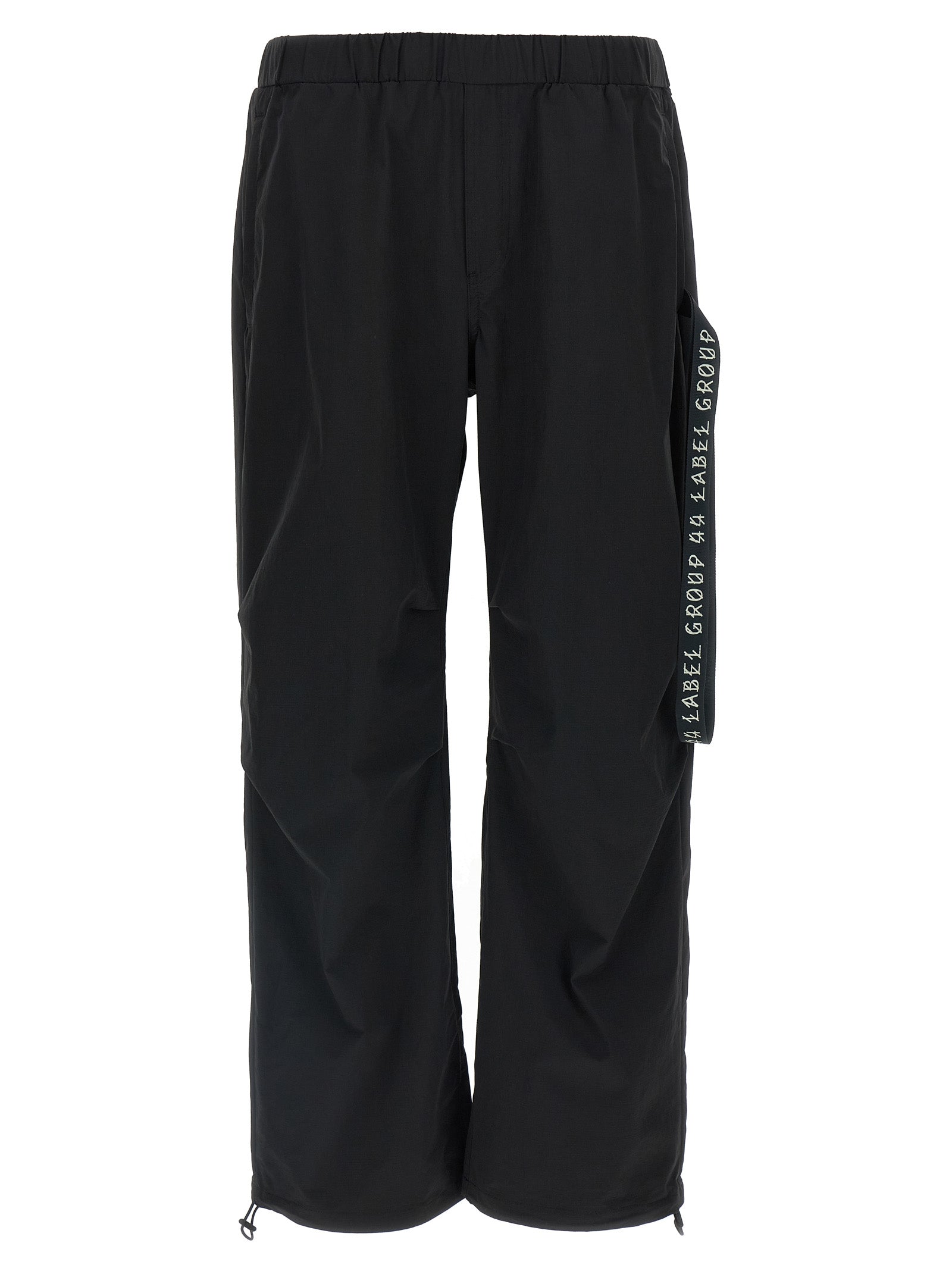 44 Label Group ID Drawstring Pants Black