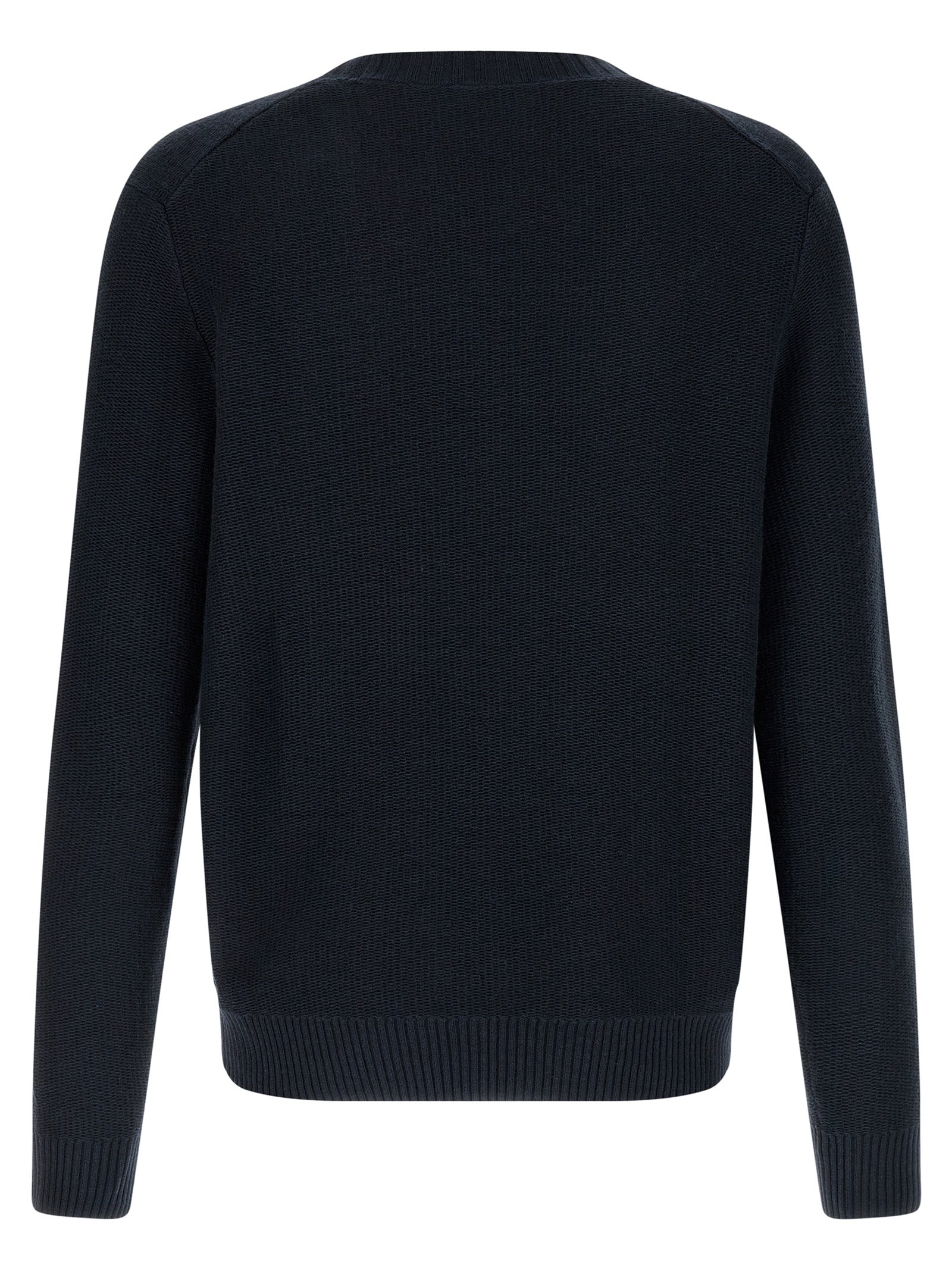 Ballantyne Diamond Linen Blend Intarsia Sweater