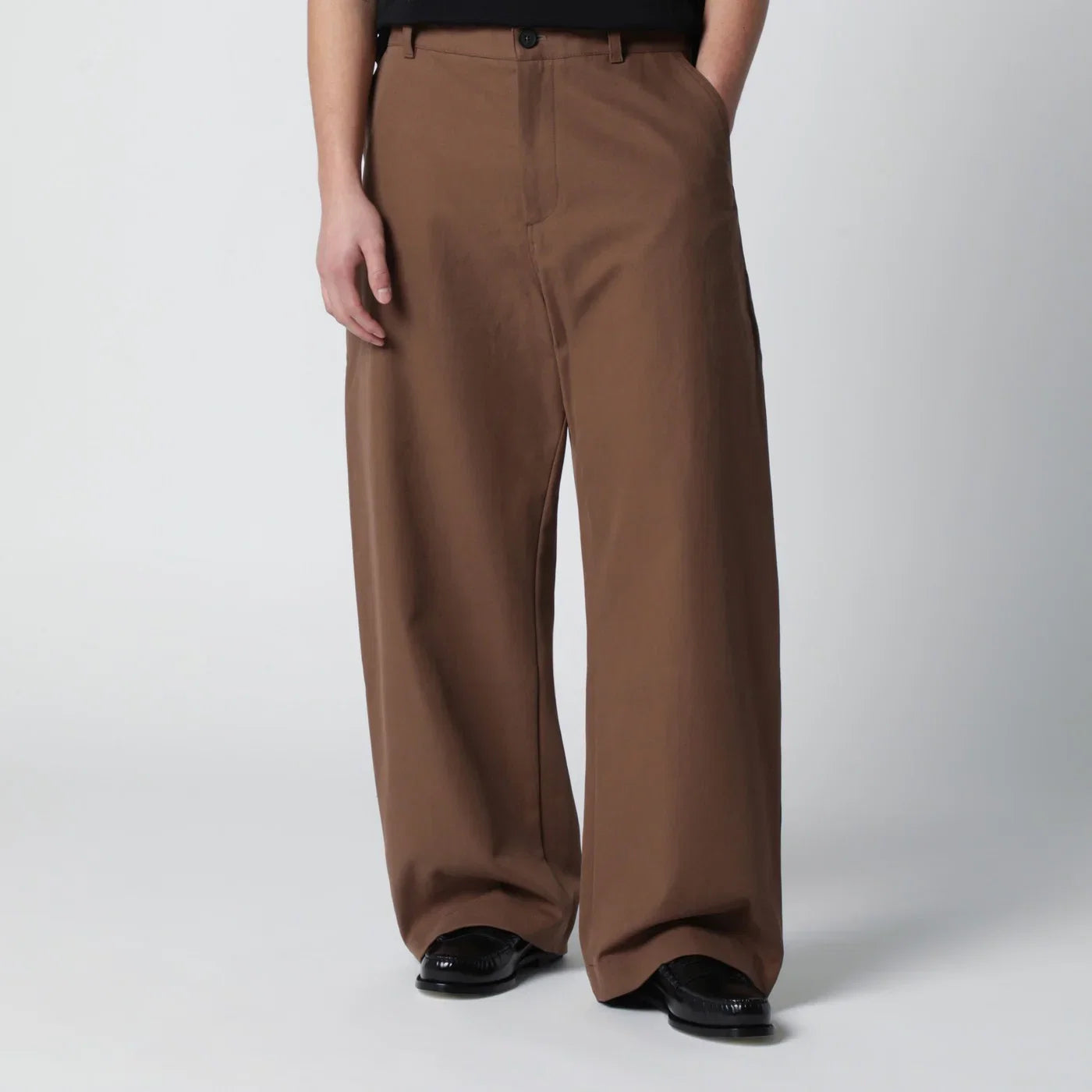 STUDIO NICHOLSON Bosworth trousers brown Trousers Studio Nicholson