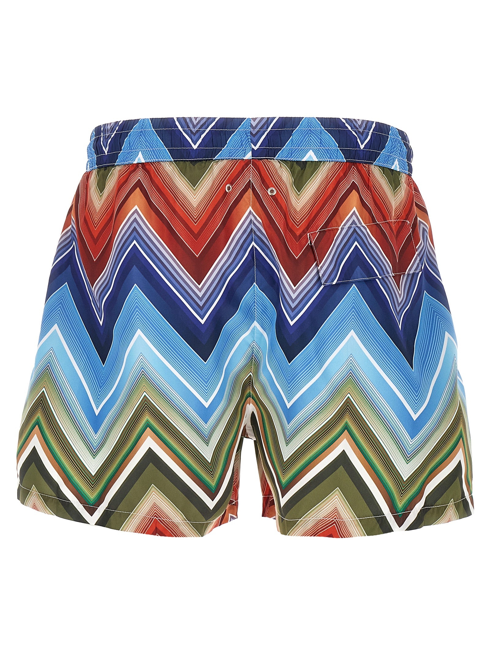 Missoni Swim Shorts with Macro Zigzag Print Multicolour-thumbmail-2