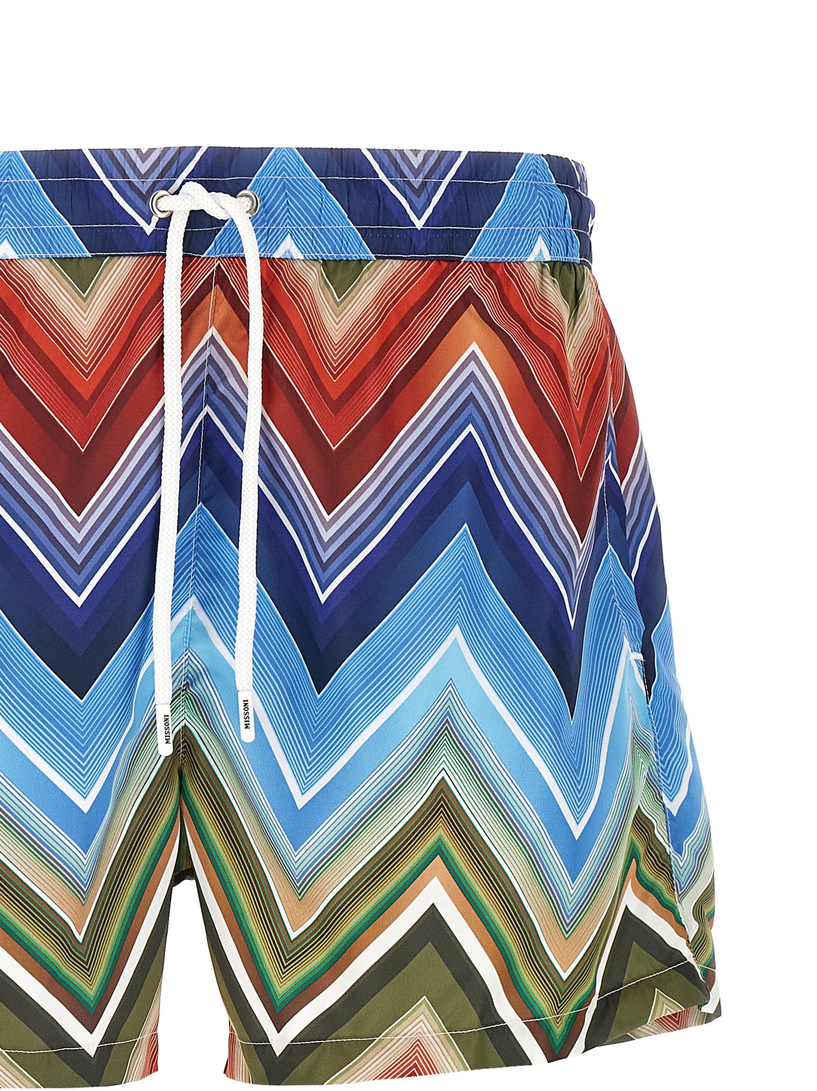 Missoni Swim Shorts with Macro Zigzag Print Multicolour-thumbmail-3