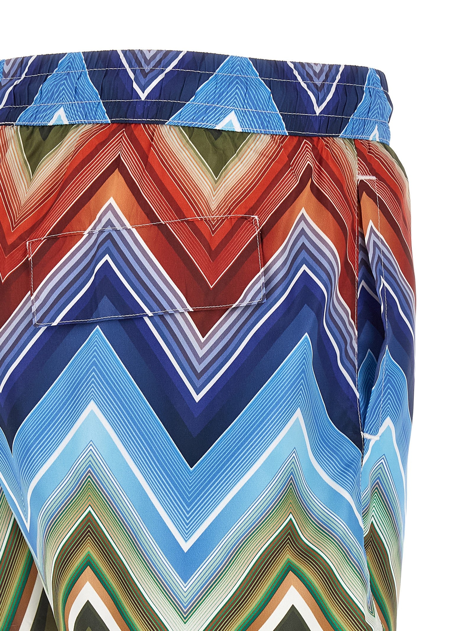 Missoni Swim Shorts with Macro Zigzag Print Multicolour-thumbmail-4