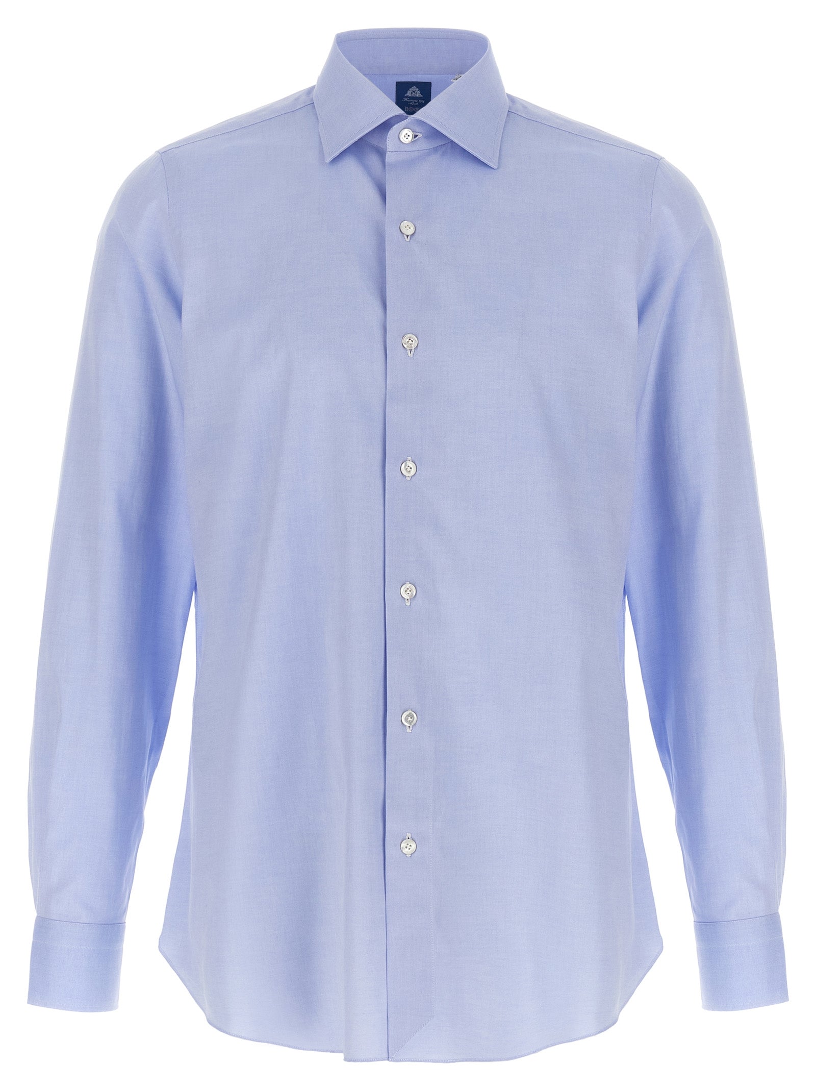 Finamore 1925 Napoli Cotton Shirt Blue