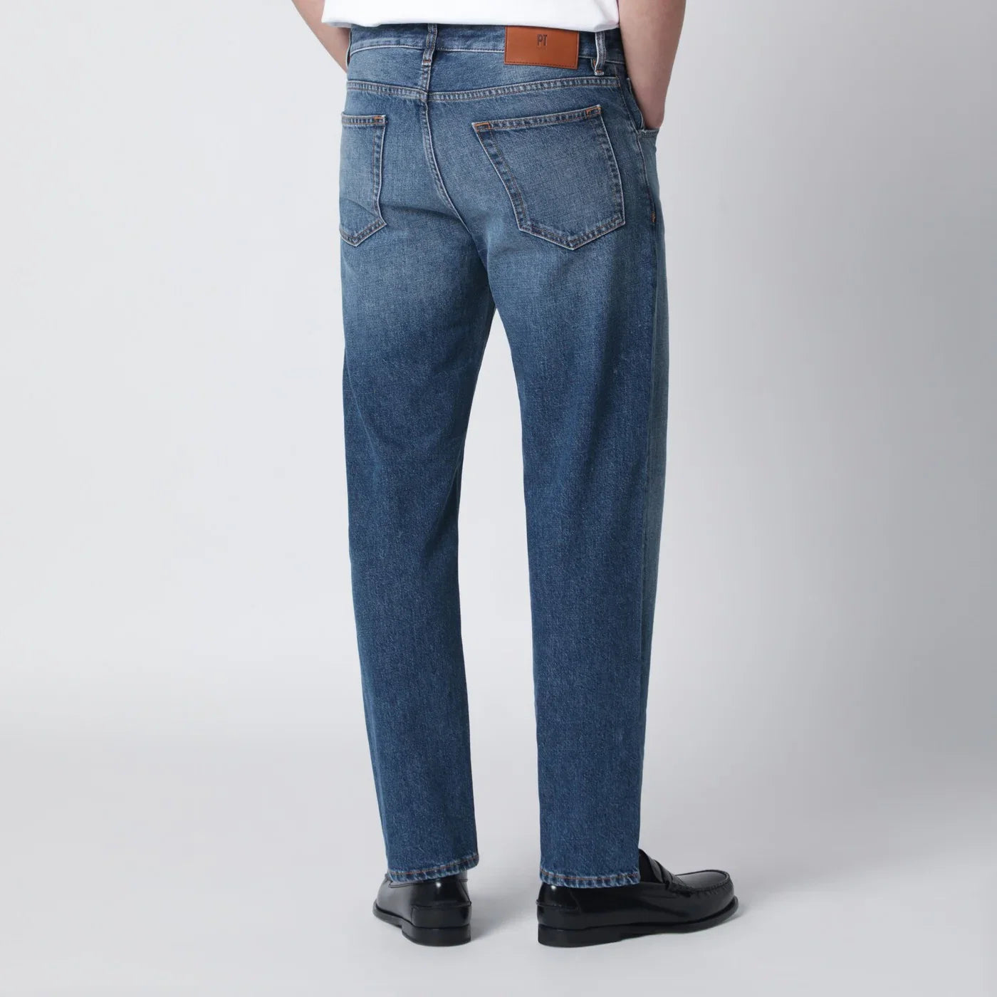 PT Torino Denim Mid-blue washed Rebel jeans Jeans PT Torino Denim