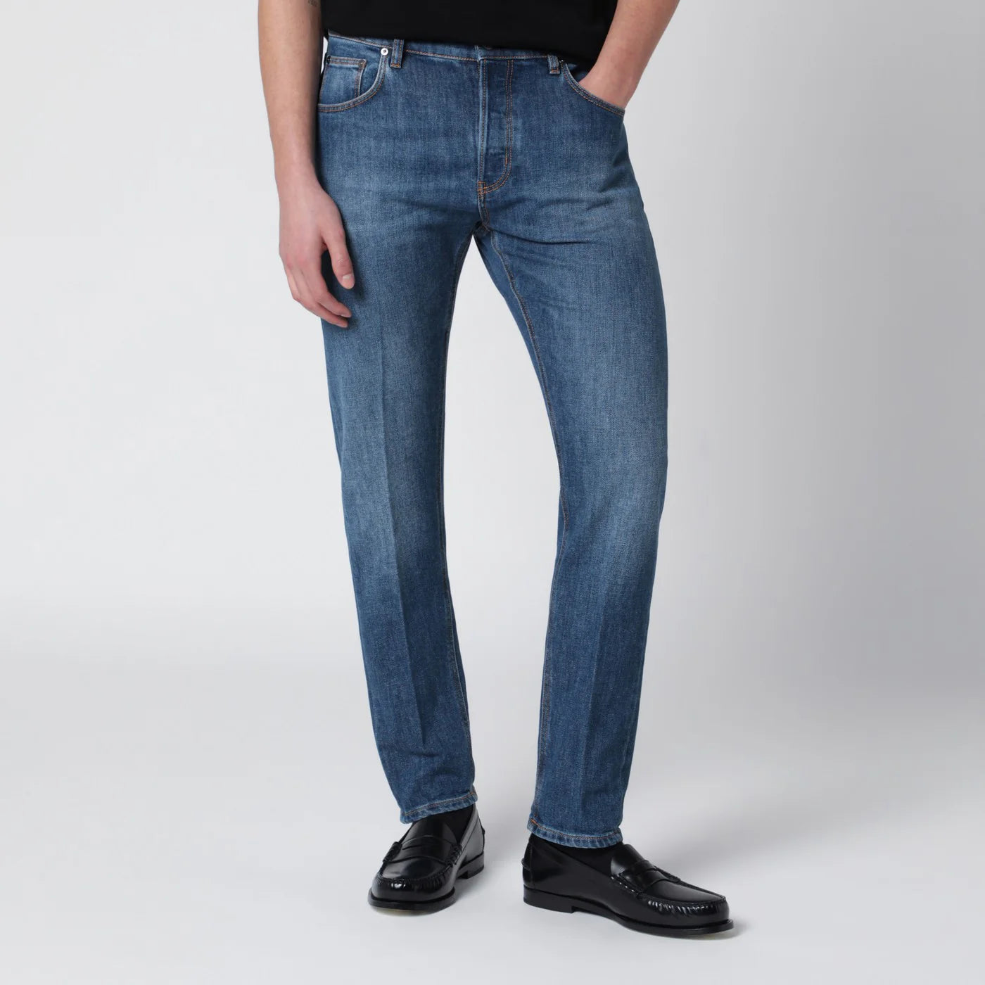 PT Torino Denim Medium blue slim jeans Jeans PT Torino Denim