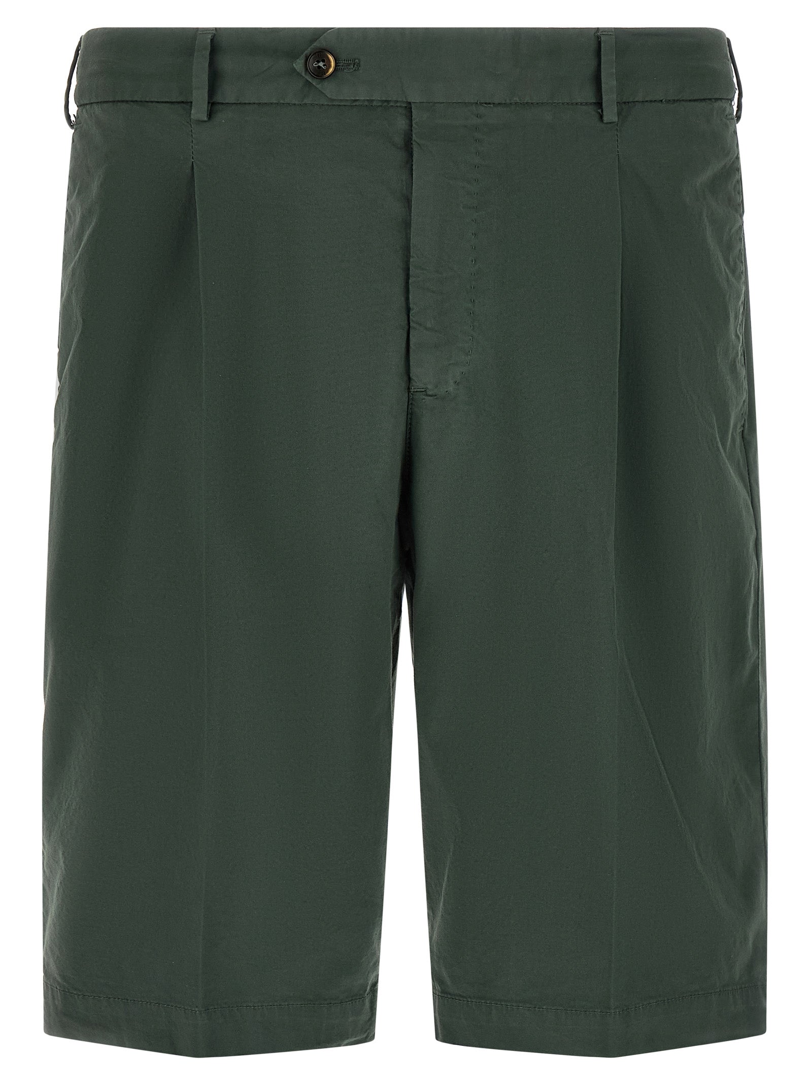 PT Torino Cotton Bermuda Shorts Green