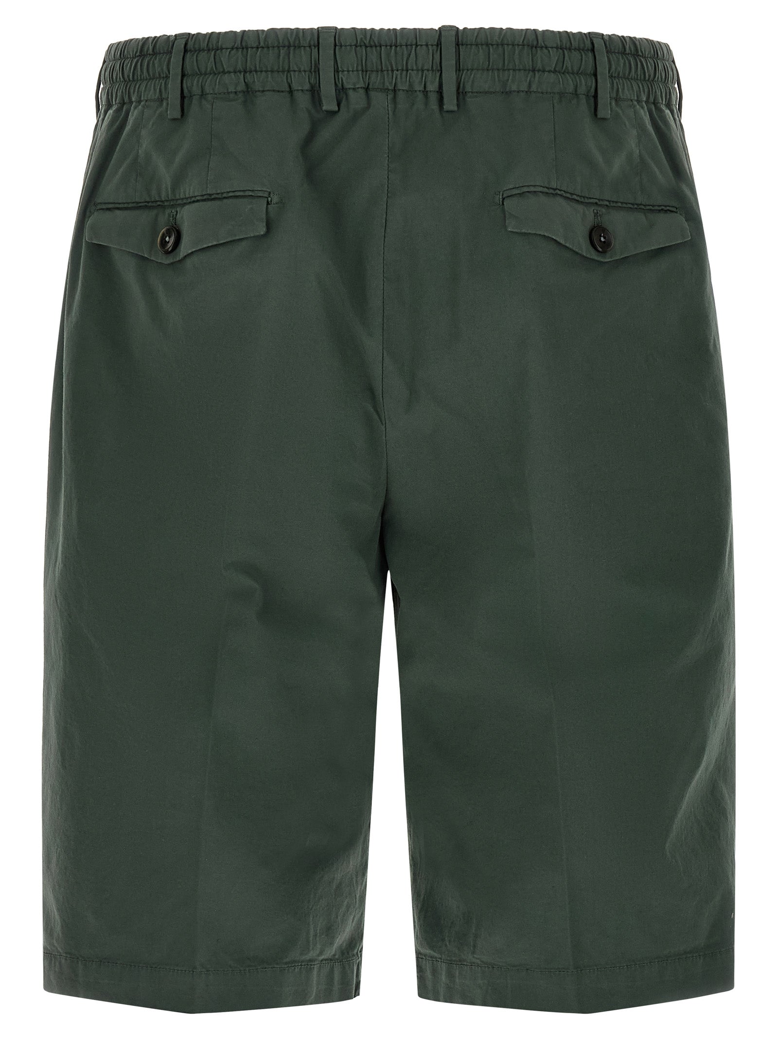 PT Torino Cotton Bermuda Shorts Green