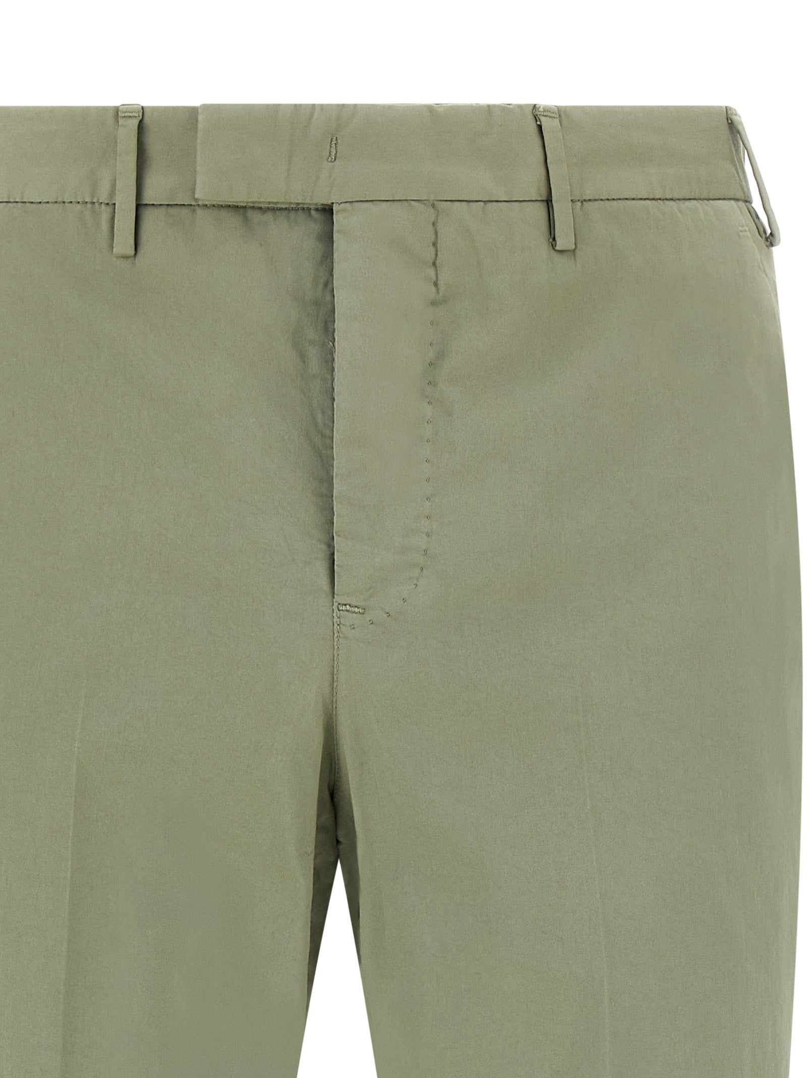 PT Torino Master Cotton Gabardine Chino Green-3