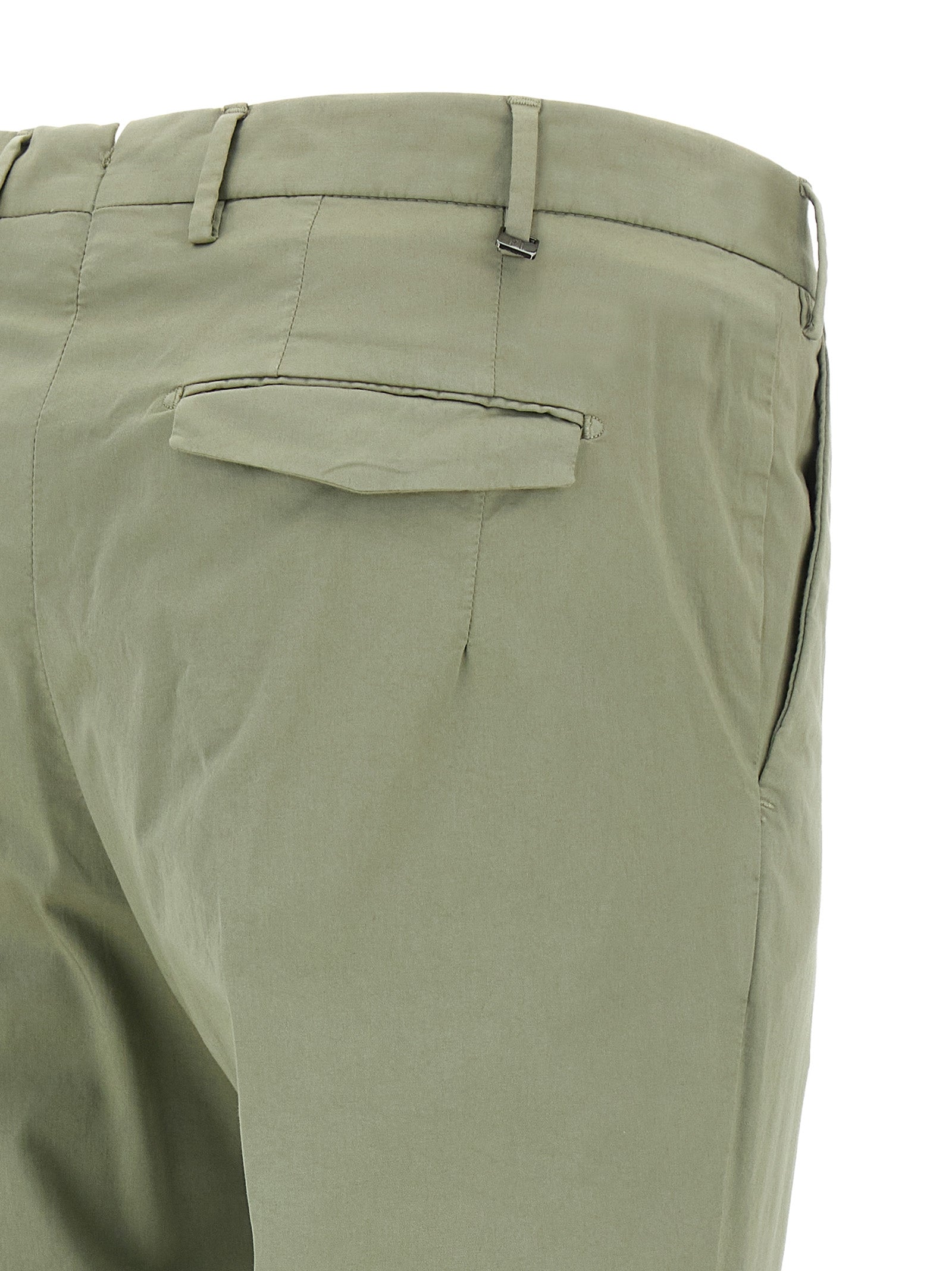 PT Torino Master Cotton Gabardine Chino Green-4