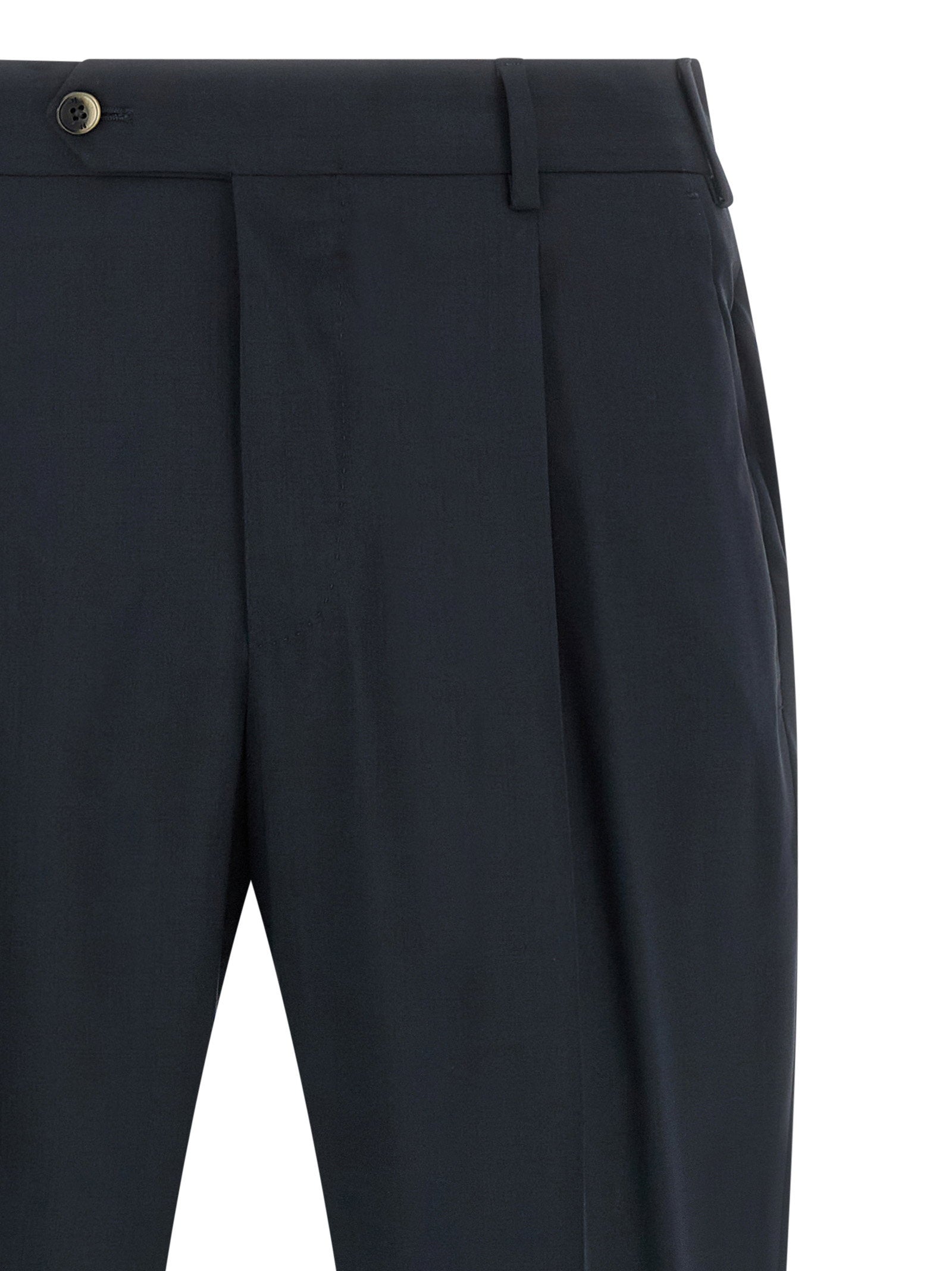 PT Torino Union broek blauw - detail zak