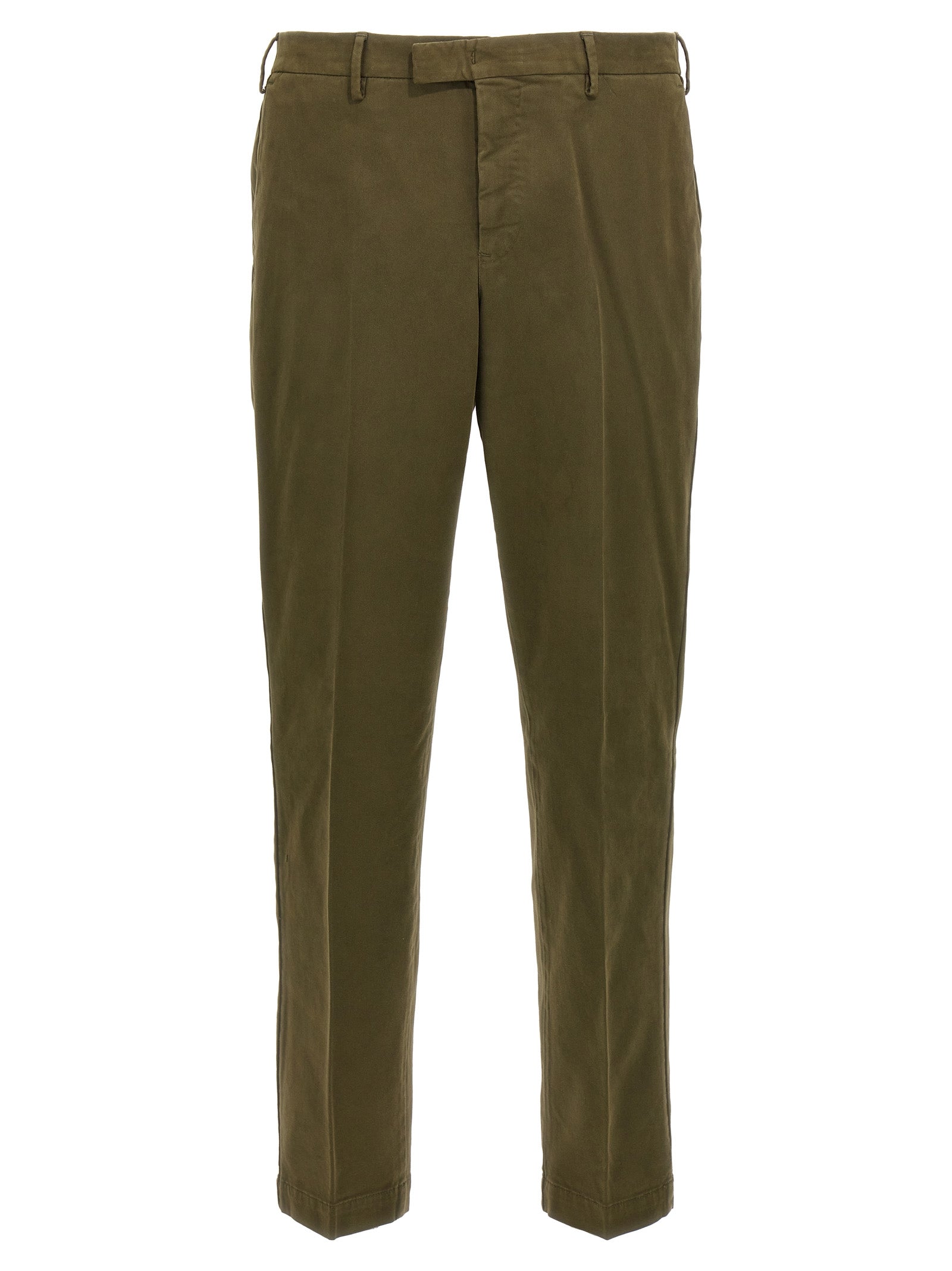PT Torino Master Modal Chino Olijfgroen Trousers Pt Torino