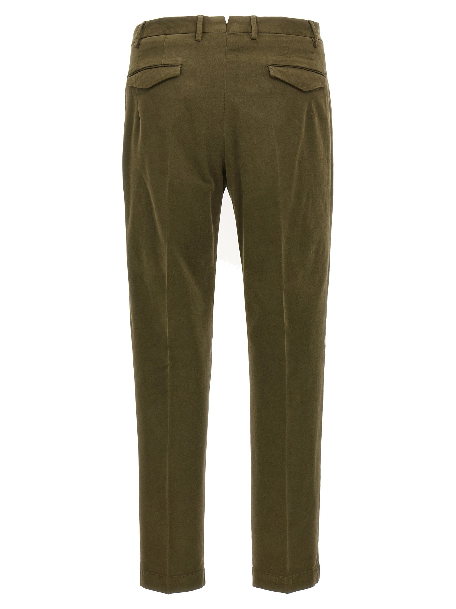 PT Torino Master Modal Chino Olijfgroen Trousers Pt Torino