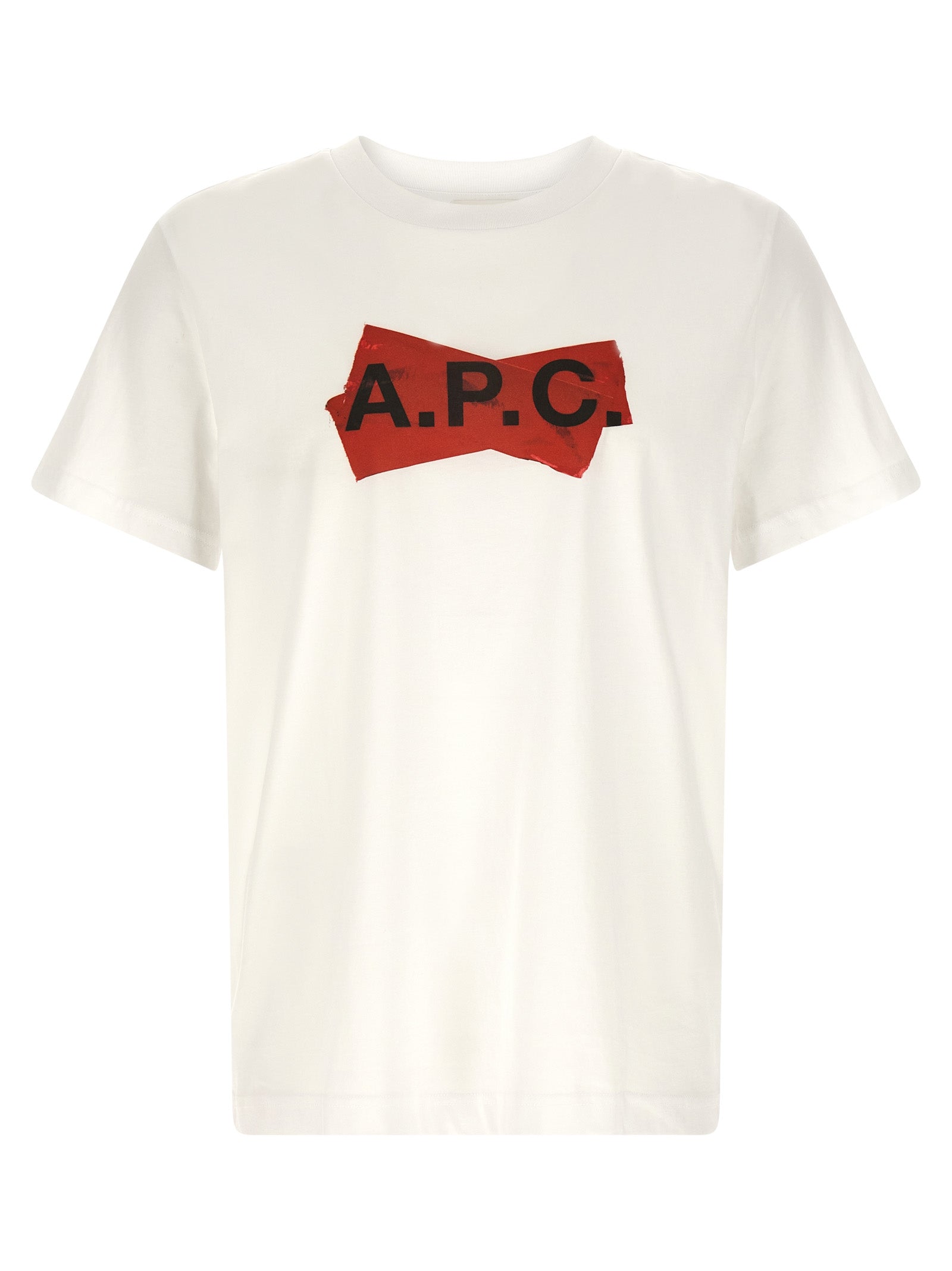 A.P.C. Scotch Rouge T-Shirt White-thumbmail-1