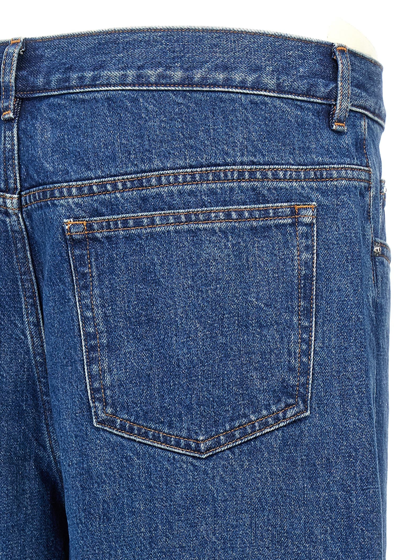 A.P.C. Fairfax jeans, achteraanzicht met vijf-zakken model