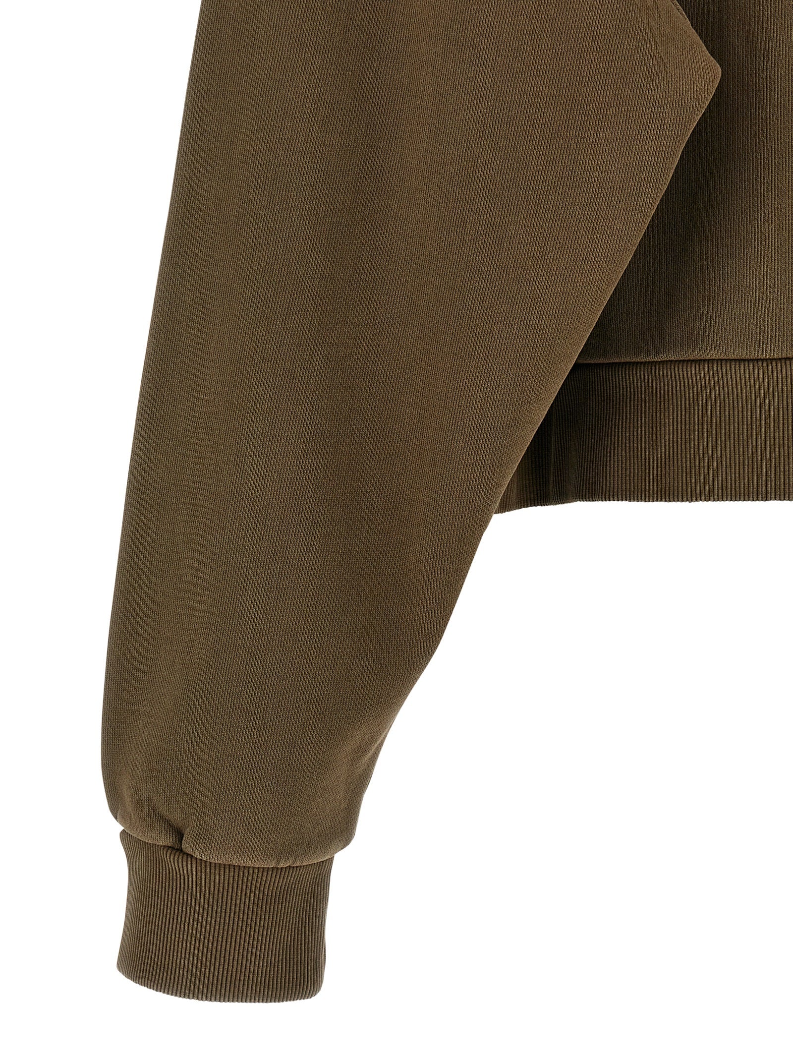 Entire Studios Eternal Zip Washed Hoodie Brown Topwear Entire Studios