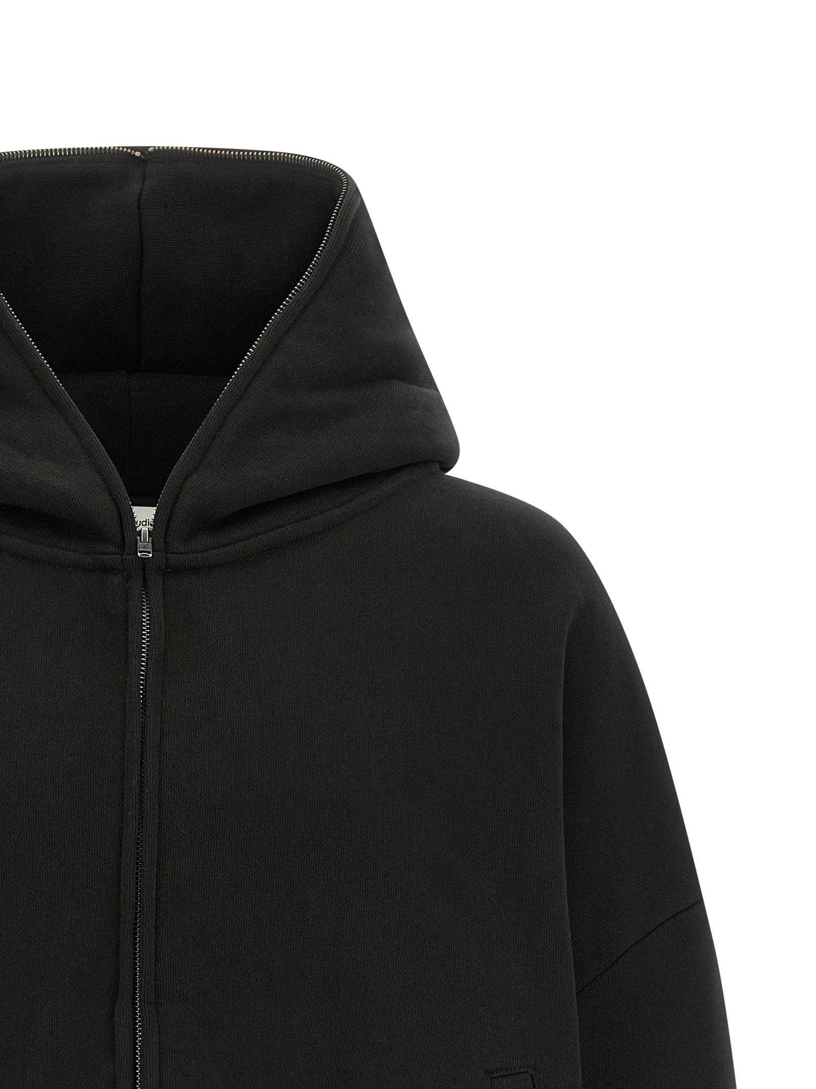 Entire Studios Uniform Eternal Zip Hoodie Zwart Topwear Entire Studios