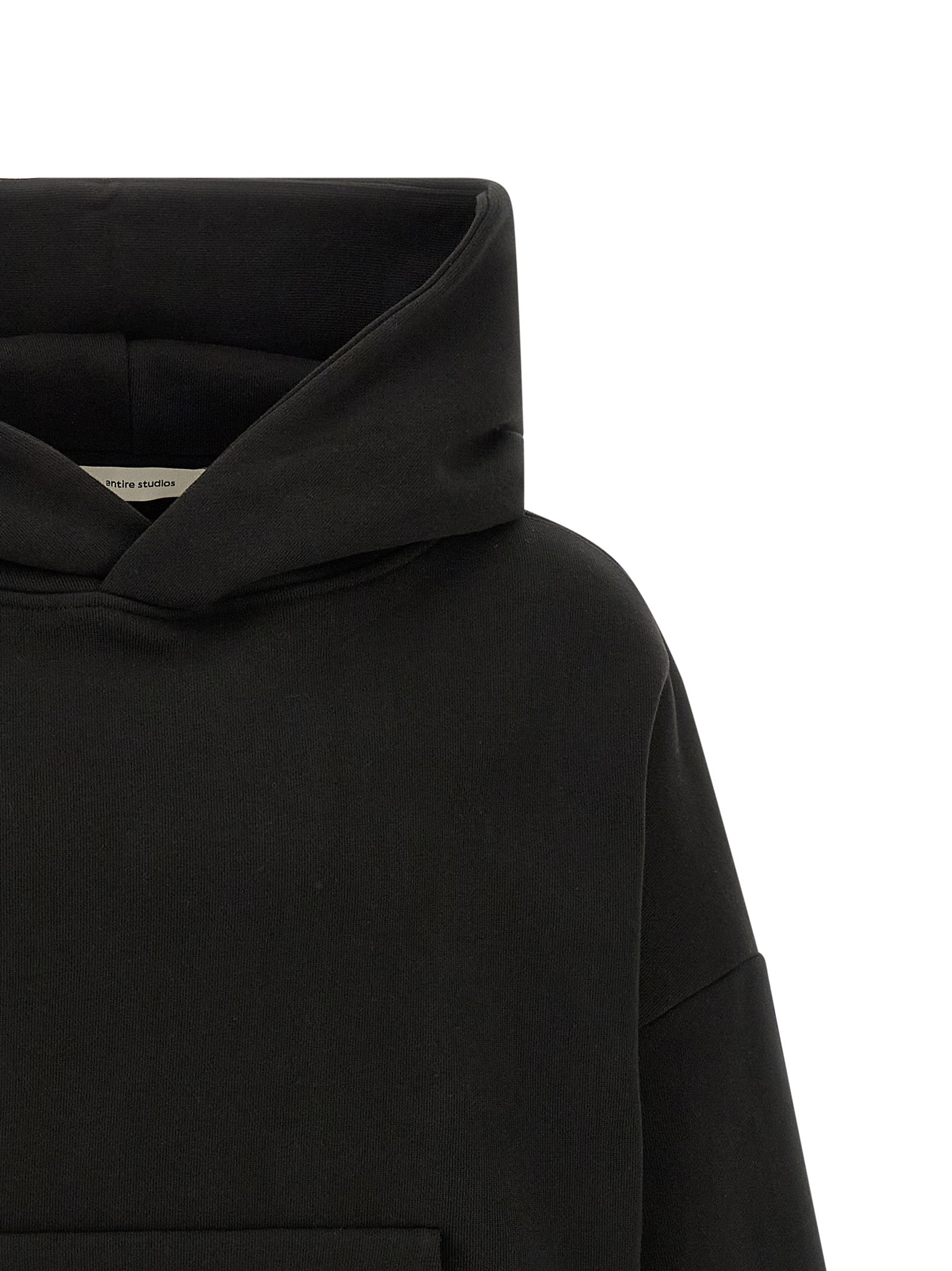 Entire Studios Heavy Hood Black Topwear Entire Studios