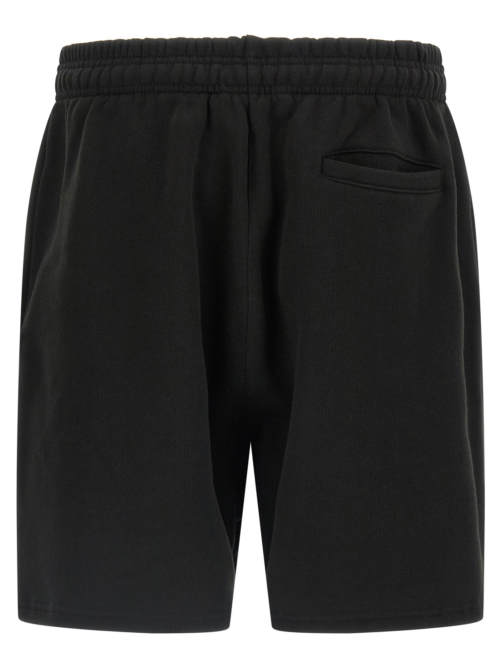 Entire Studios Standard sweatshort zwart achteraanzicht