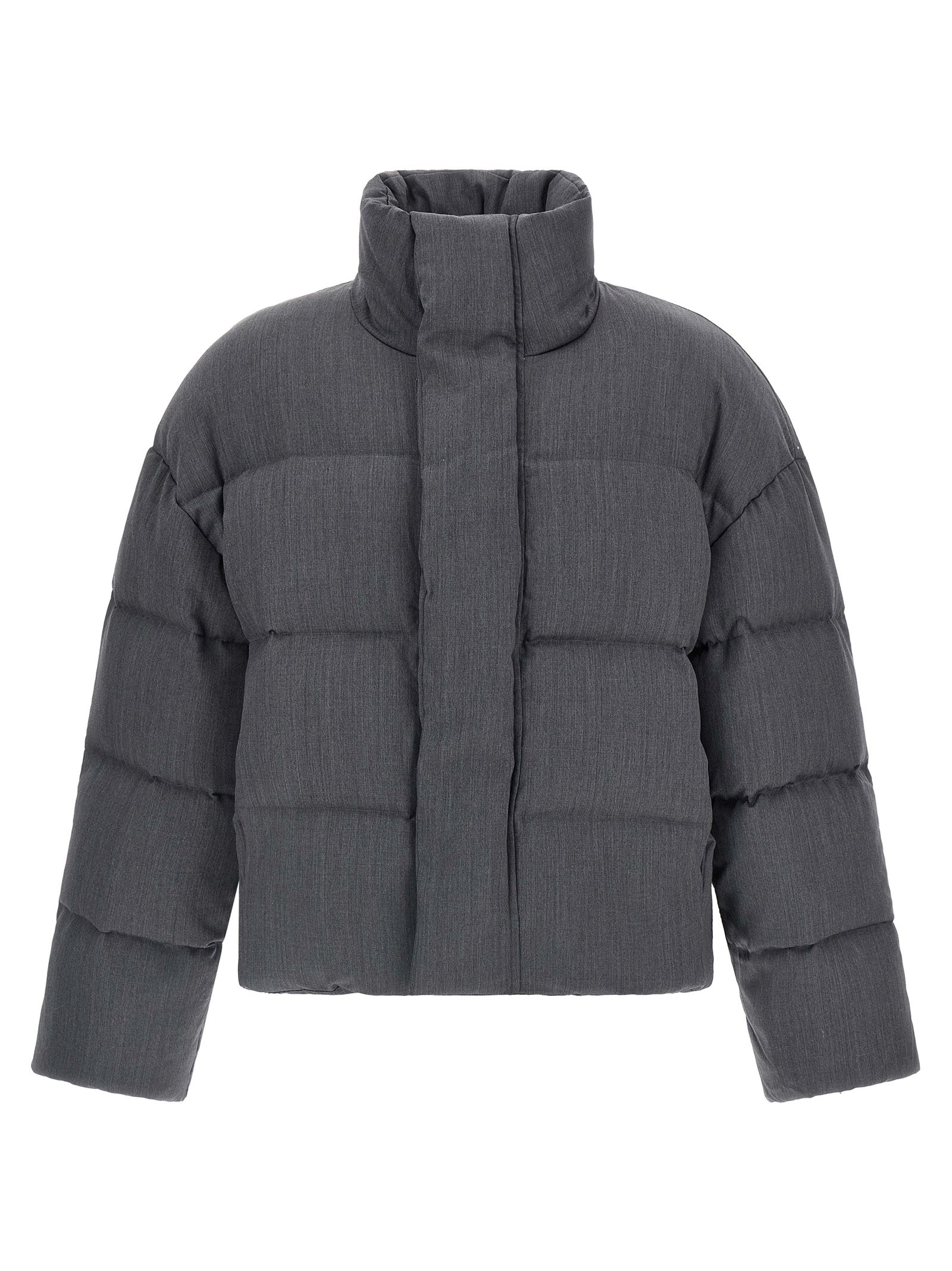 Entire Studios MML Puffer Down Jacket Grijs Mélange