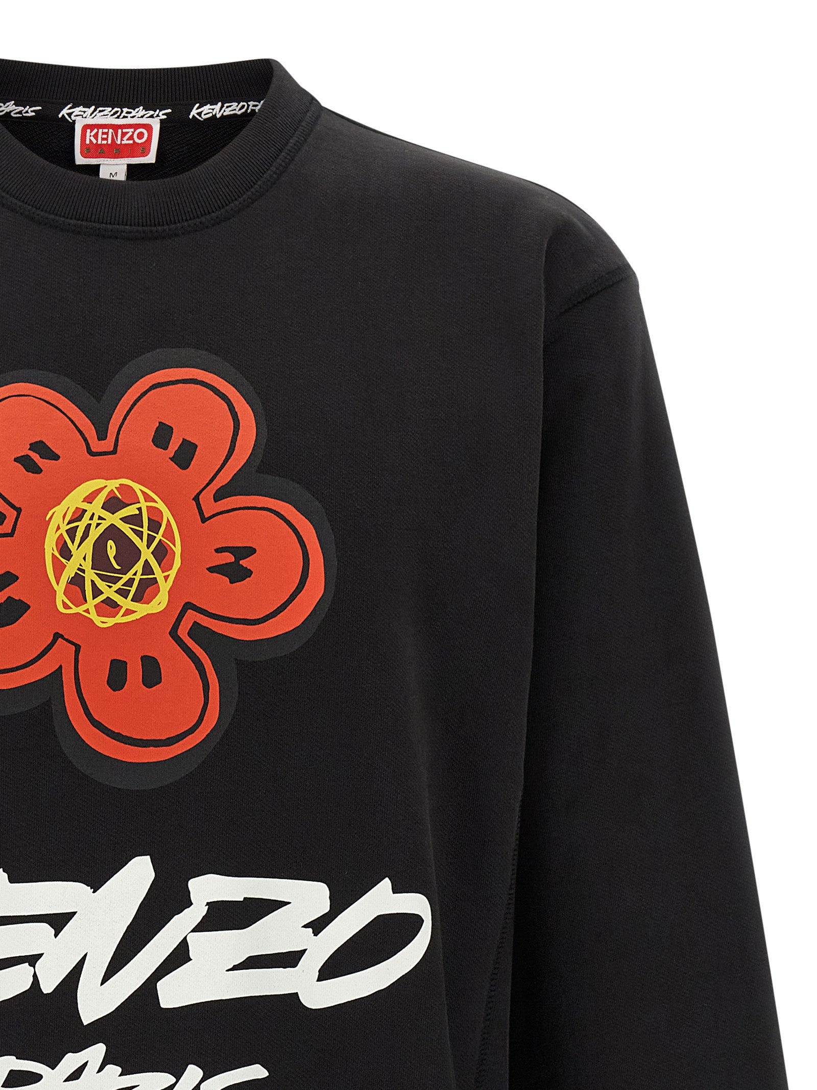 Kenzo Boke Flower Sweatshirt Black-thumbmail-3