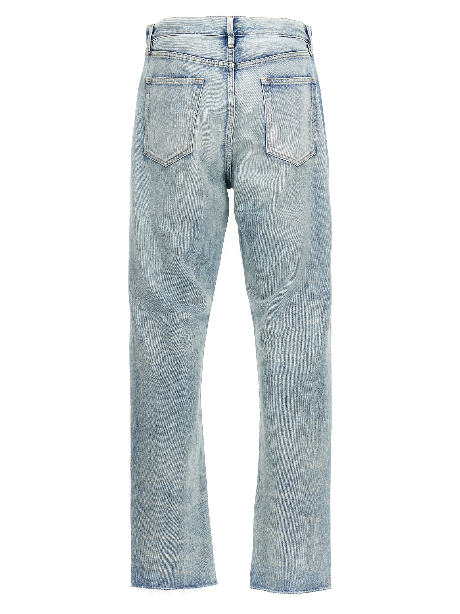 Fear of God Straight Fit 5 Pocket Jeans Light Wash Jeans Fear Of God