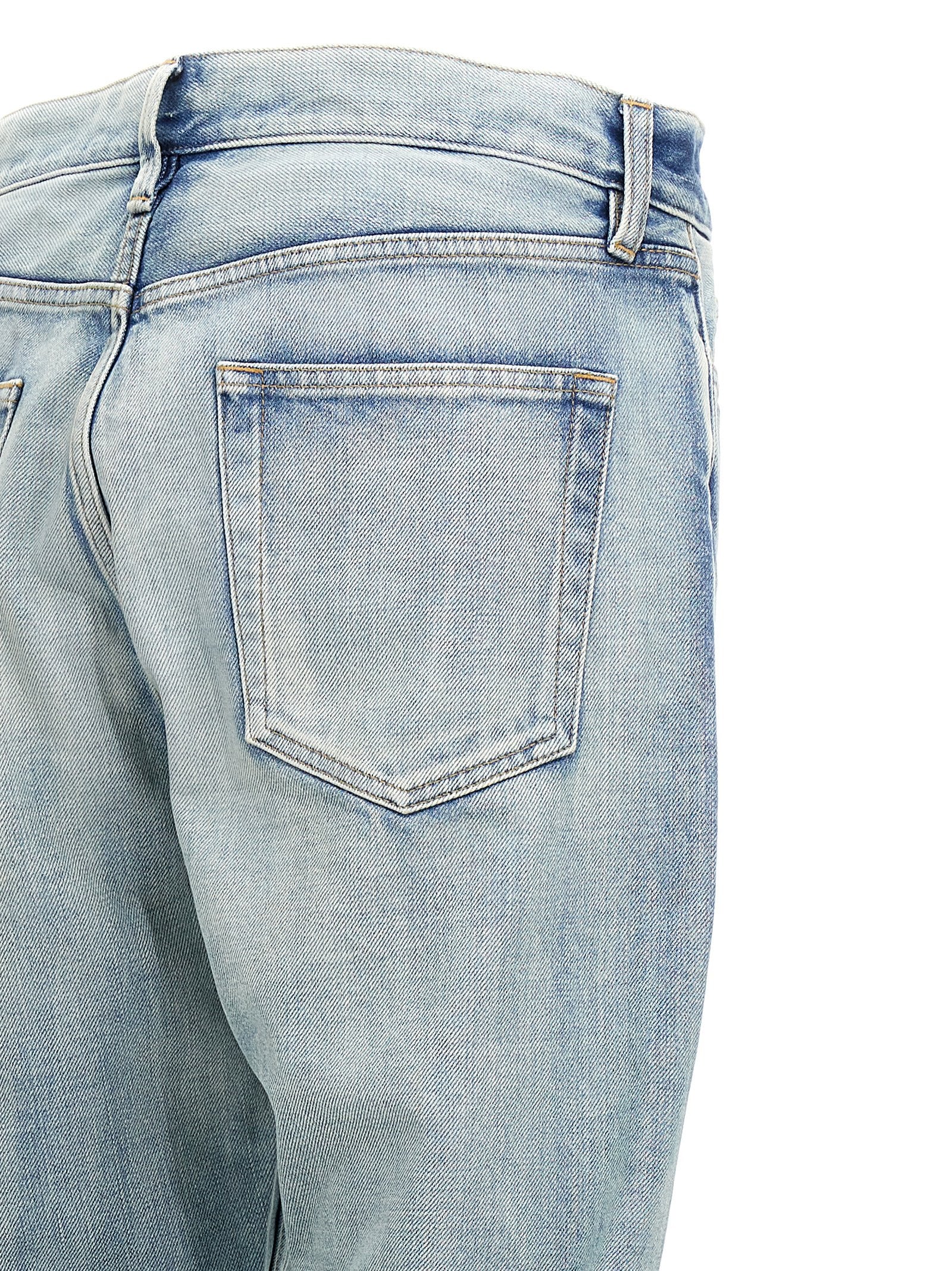 Fear of God Straight Fit 5 Pocket Jeans Light Wash Jeans Fear Of God