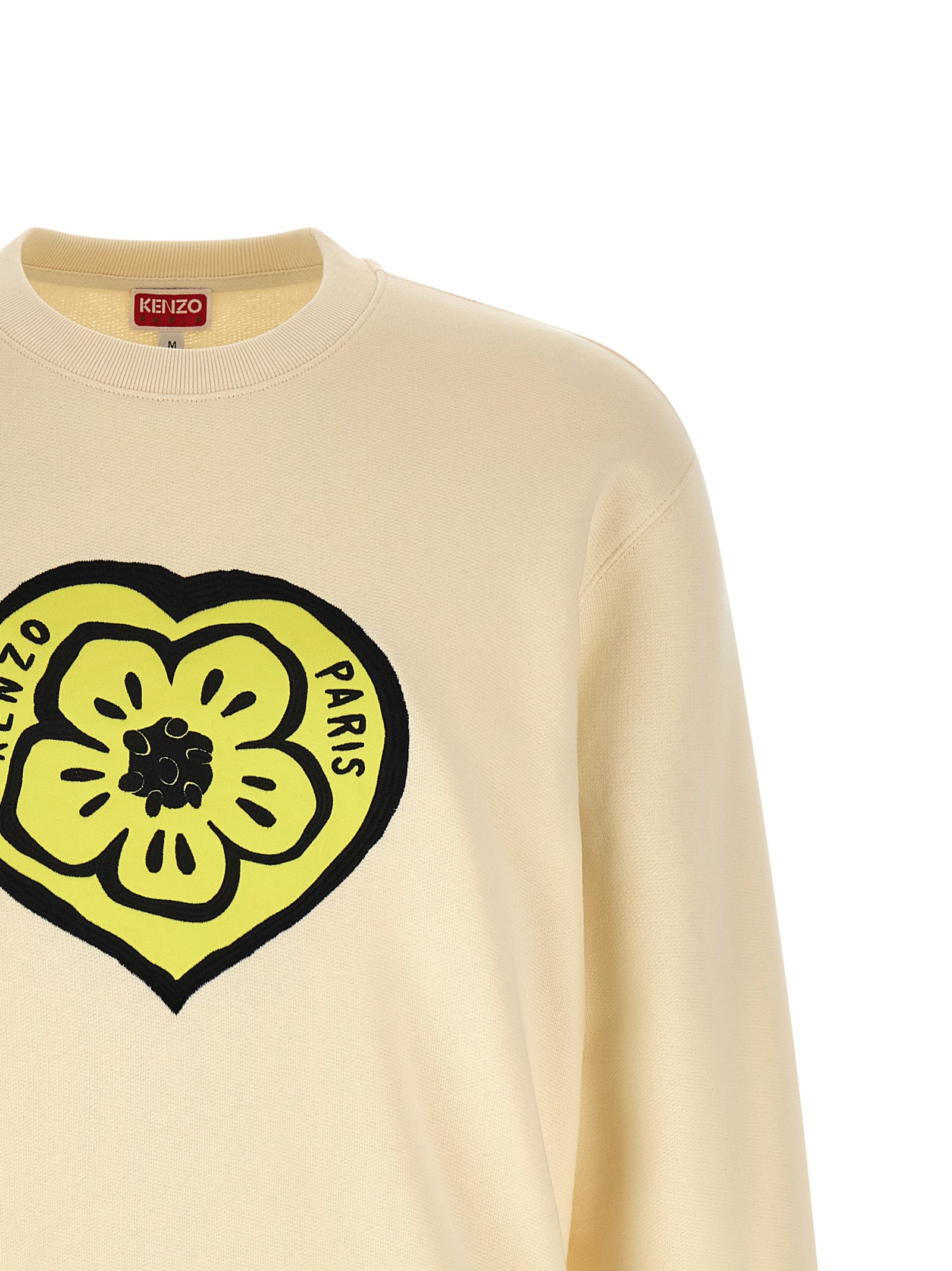 Kenzo Boke Heart Classic Patch Brushed Sweatshirt-3