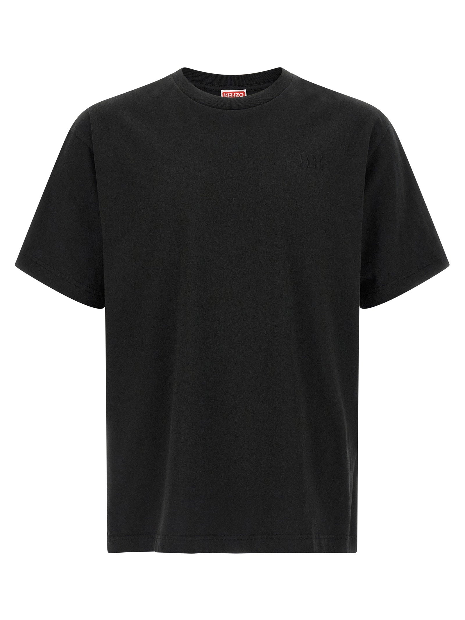 Kenzo Boke Flower 2.0 Embroidered Oversized T-shirt Zwart Topwear Kenzo