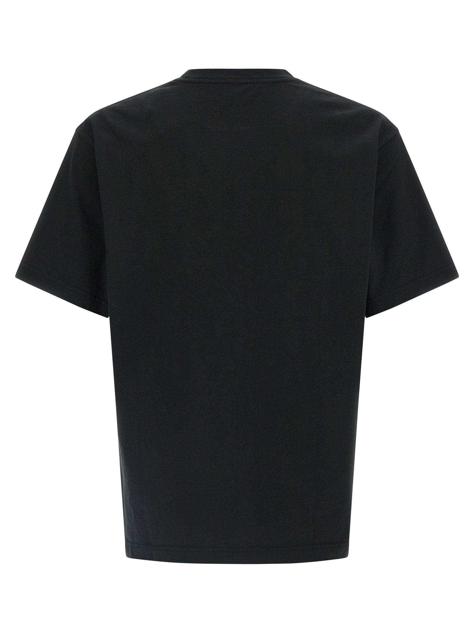 Kenzo KENZO Wild Tiger Embroidered T-shirt in Cotton Black-thumbmail-2