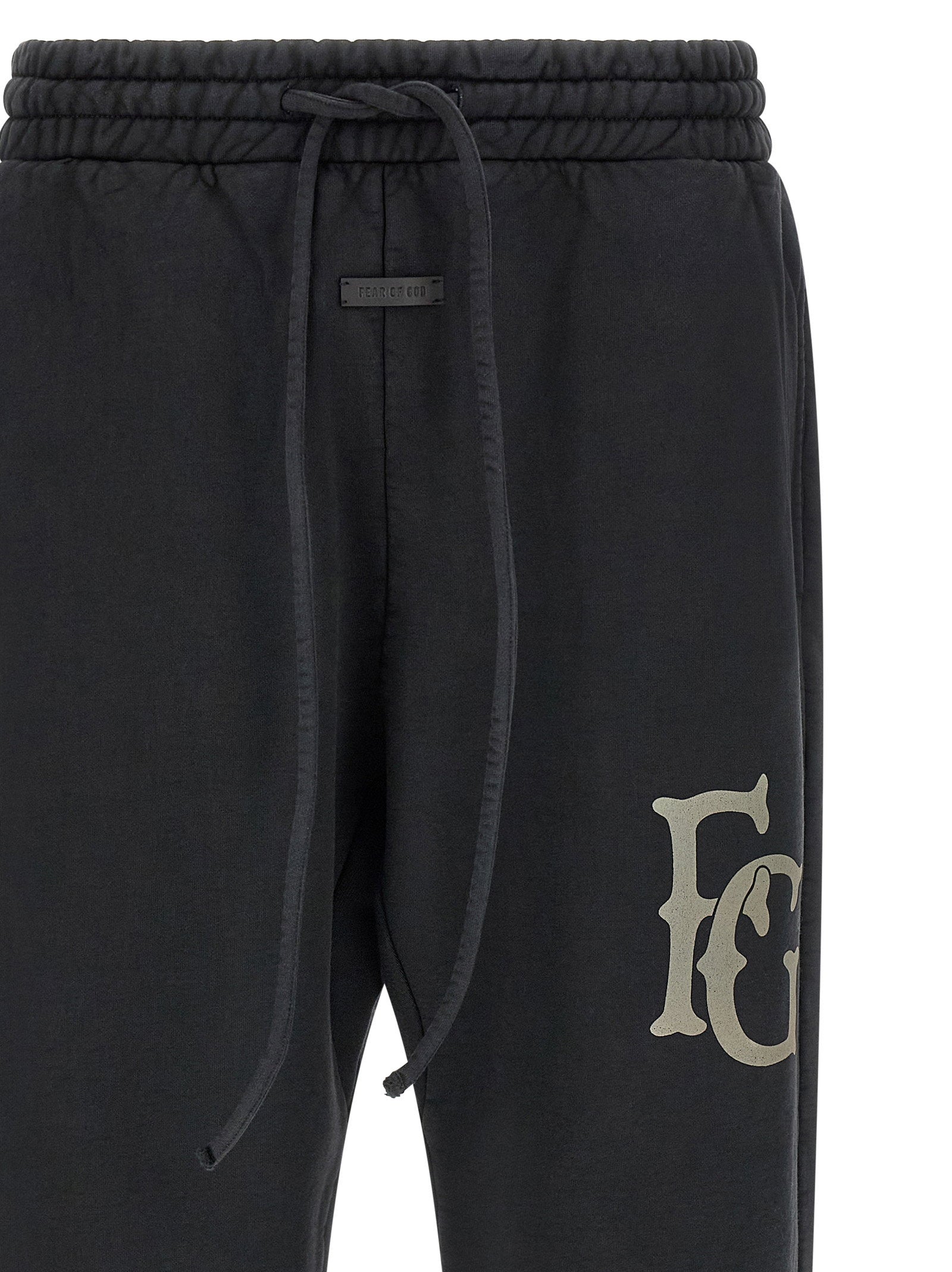 Fear of God FG Classic joggers, close-up van de elastische enkelboord