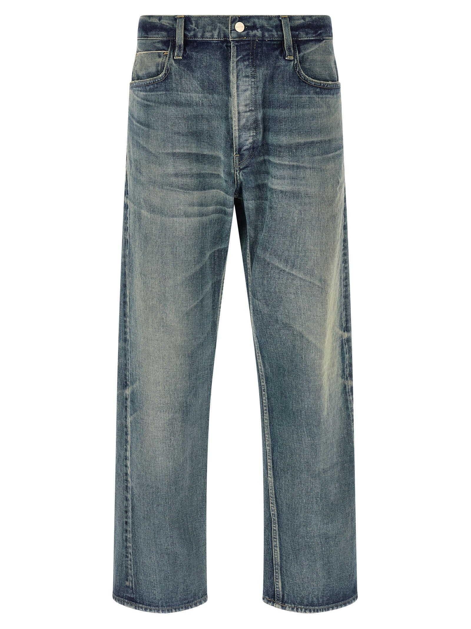 Fear Of God Straight 5 Pocket Selvedge Jeans Vintage Indigo