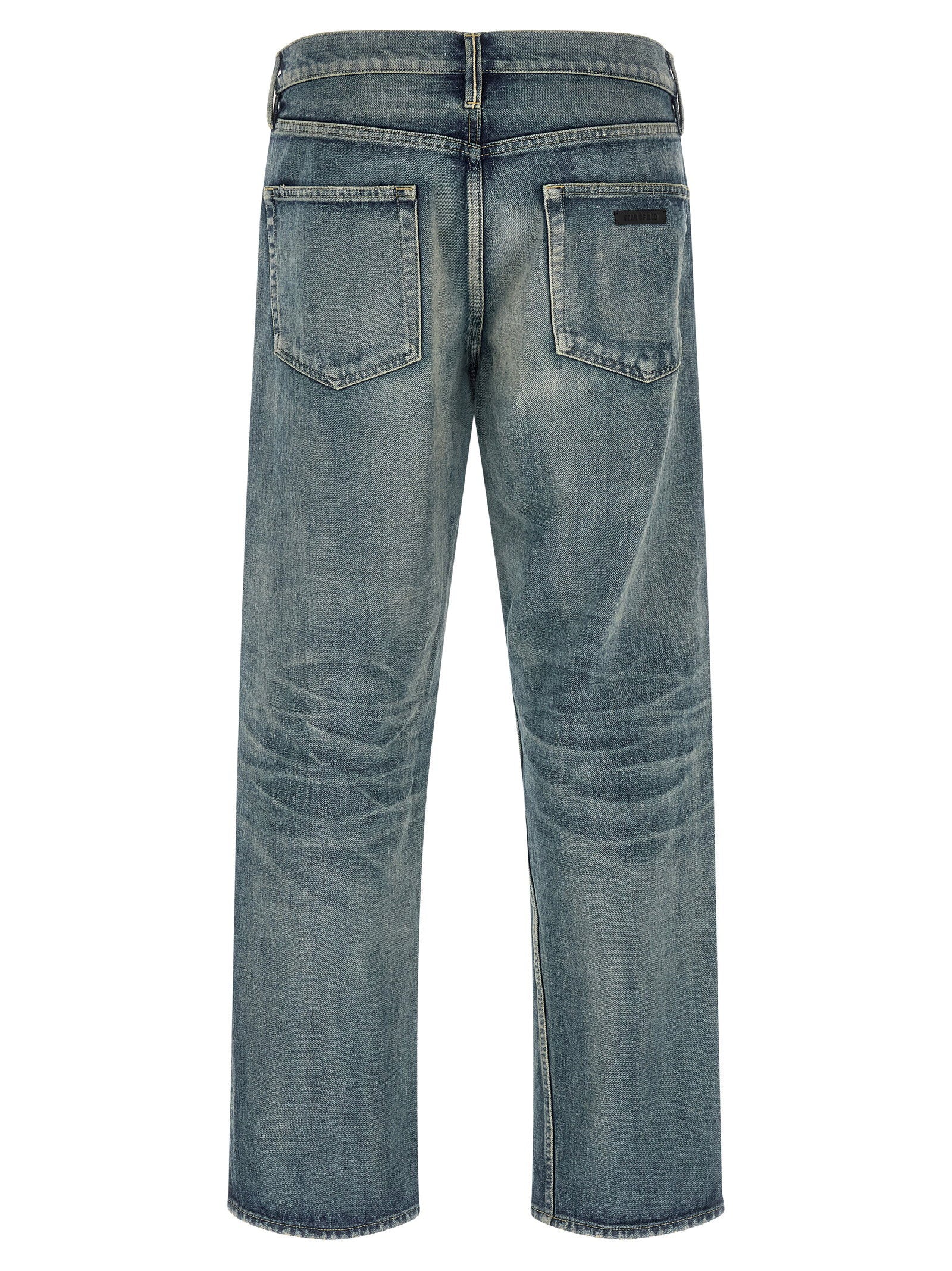 Fear of God Japans Selvedge Straight Jeans Vintage Indigo Jeans Fear Of God