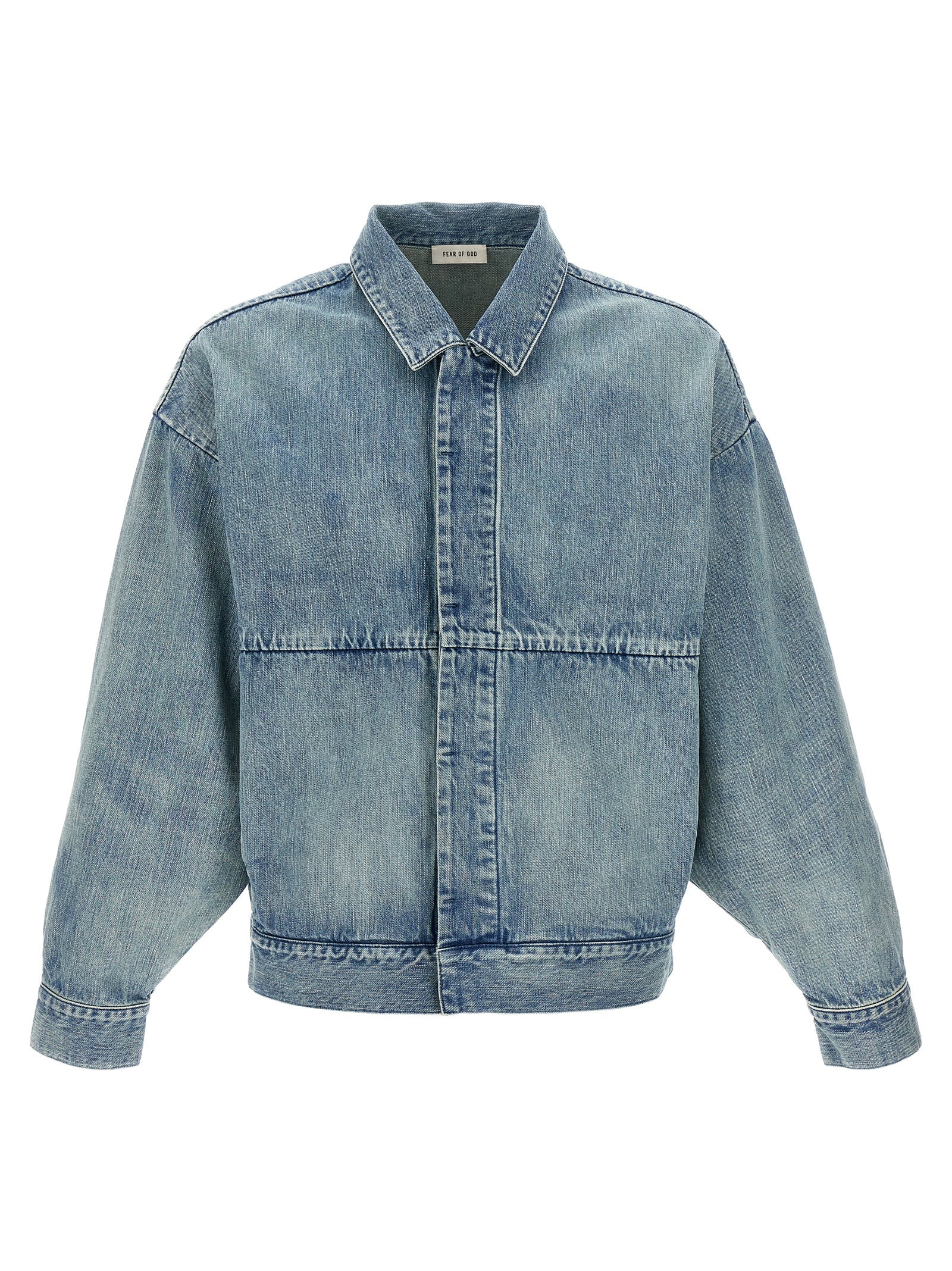 Fear of God Denim Trucker Jacket Light Blue