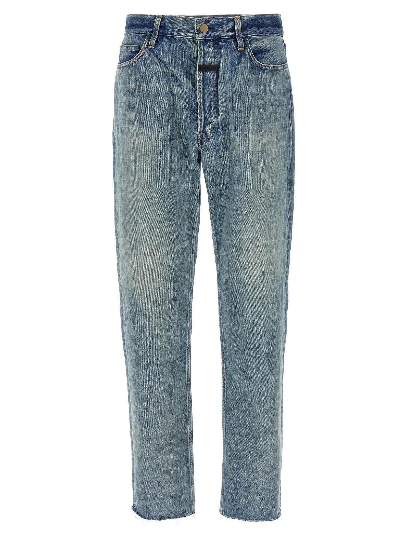 Fear Of God Classic 5 Pocket Jeans indigo vooraanzicht