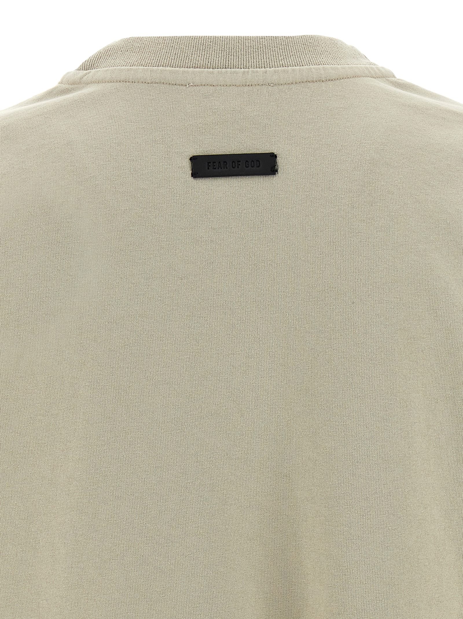 Fear of God Eternal Longsleeve Katoenen T-shirt Duifgrijs Topwear Fear Of God