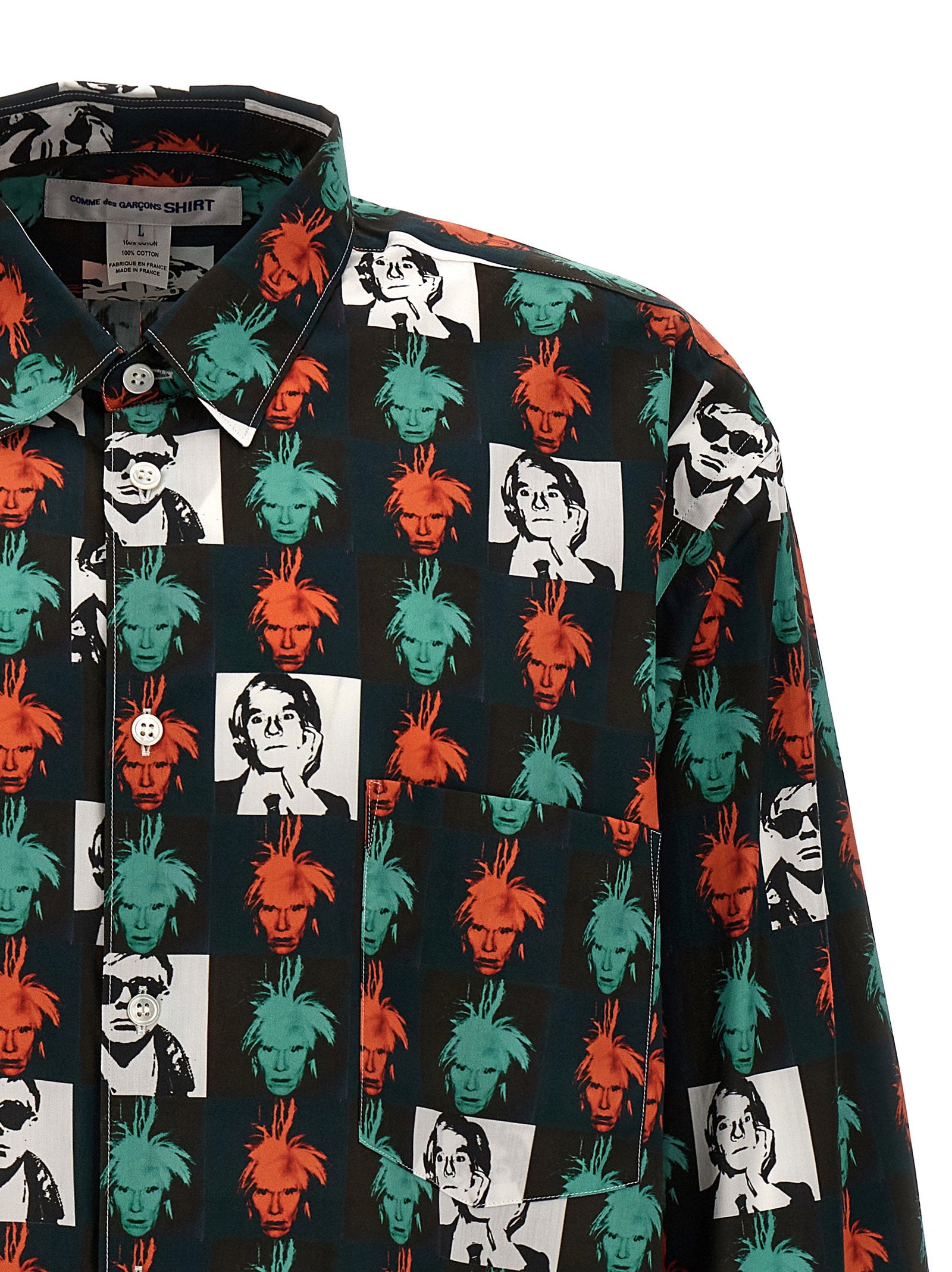 Comme Des Garcons Shirt Andy Warhol Shirt Shirts Comme Des Garcons Shirt