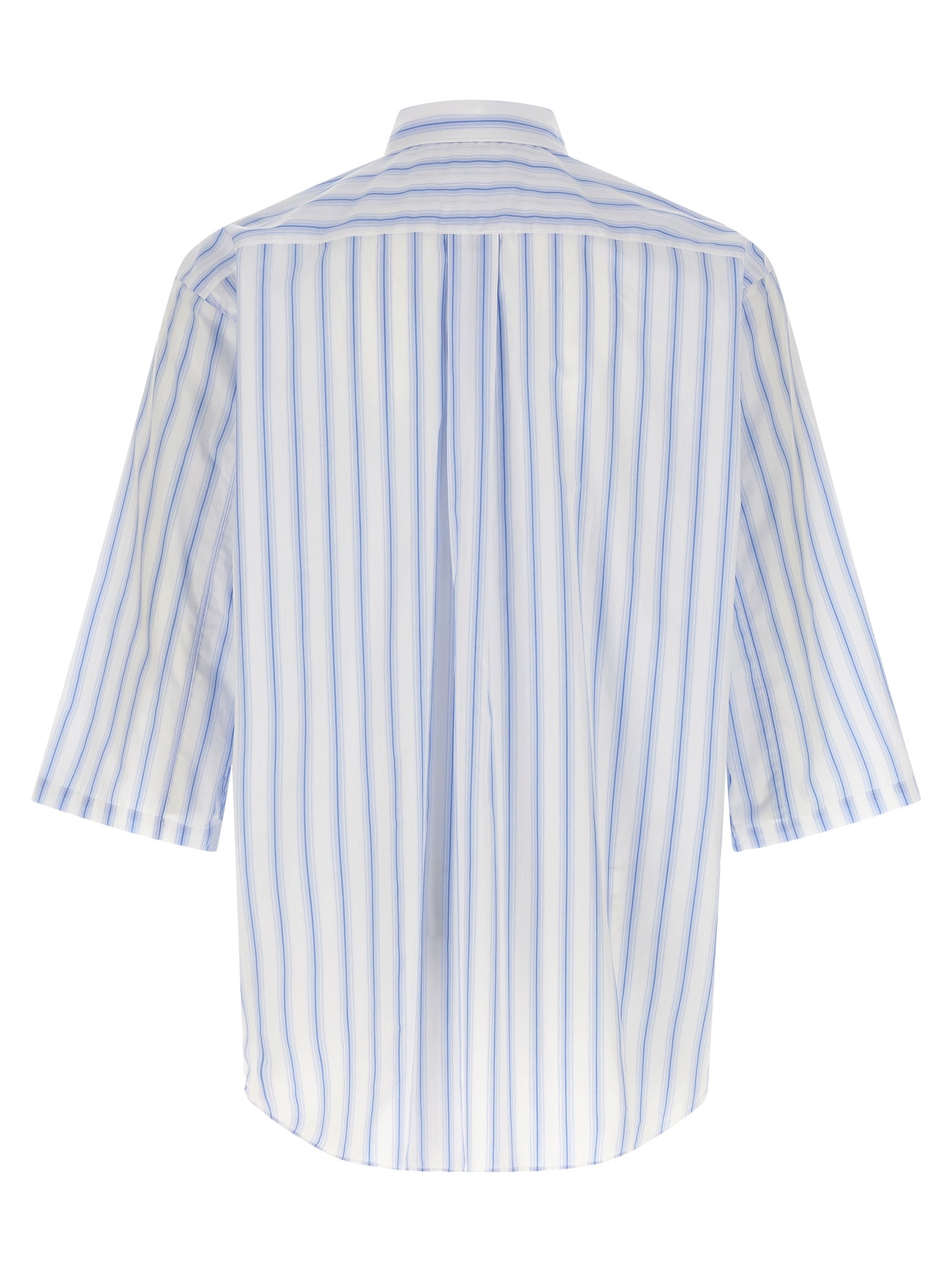 Comme des Garçons SHIRT Striped Poplin Shirt Blue-thumbmail-2