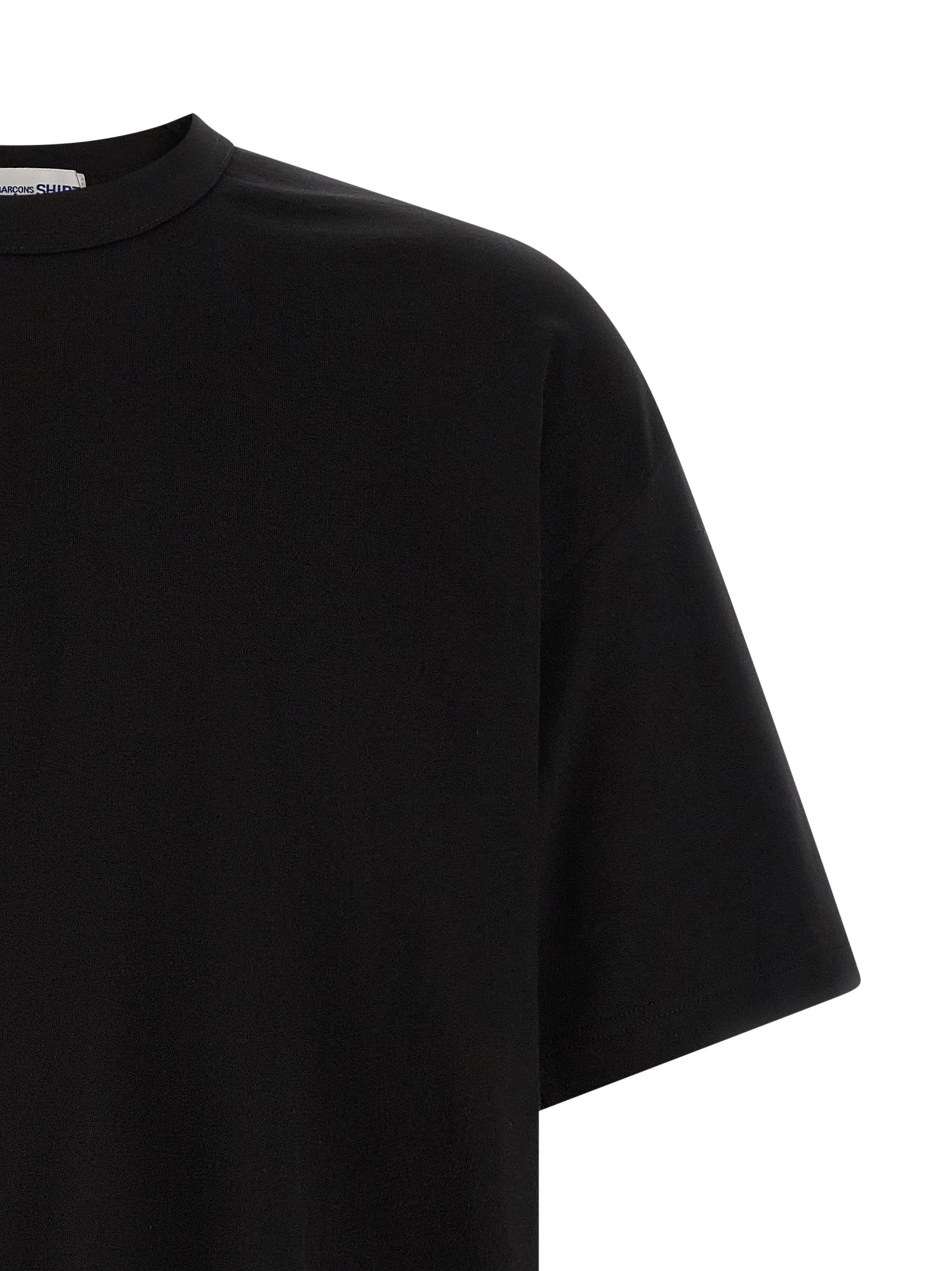 Comme des Garçons SHIRT Oversized Logo T-Shirt Black-thumbmail-3