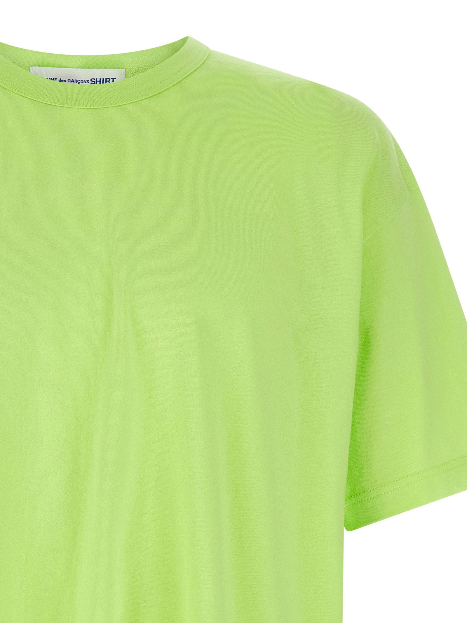 Comme des Garçons SHIRT Logo Print T-shirt met Rugprint Topwear Comme Des Garcons Shirt