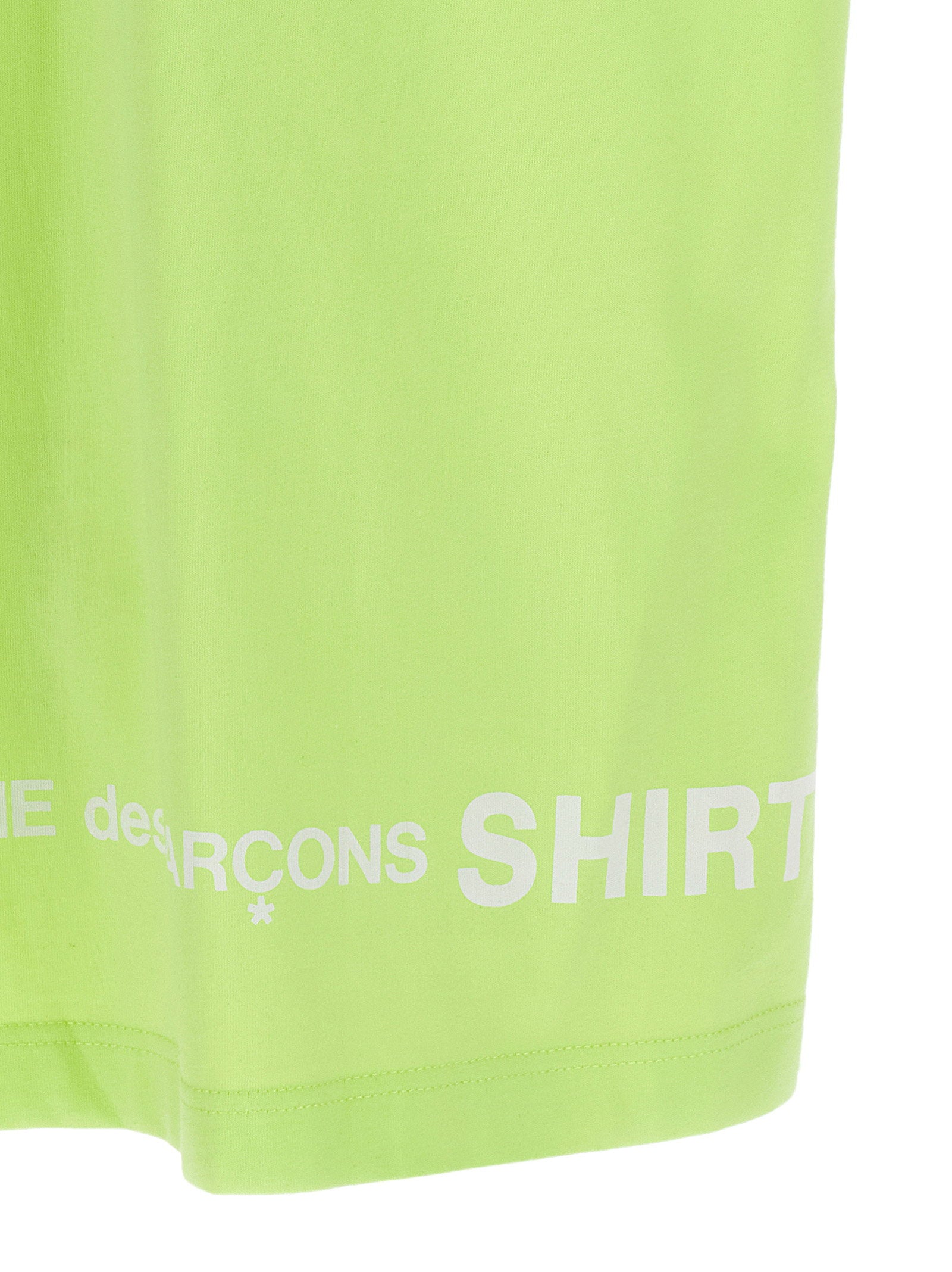 Comme des Garçons SHIRT Logo Print T-shirt met Rugprint Topwear Comme Des Garcons Shirt