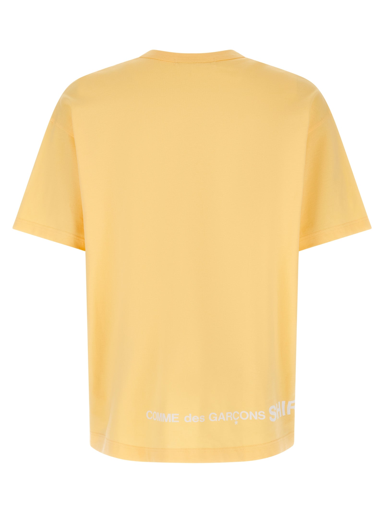 Comme des Garçons SHIRT Oversized Logo T-Shirt Yellow-thumbmail-2
