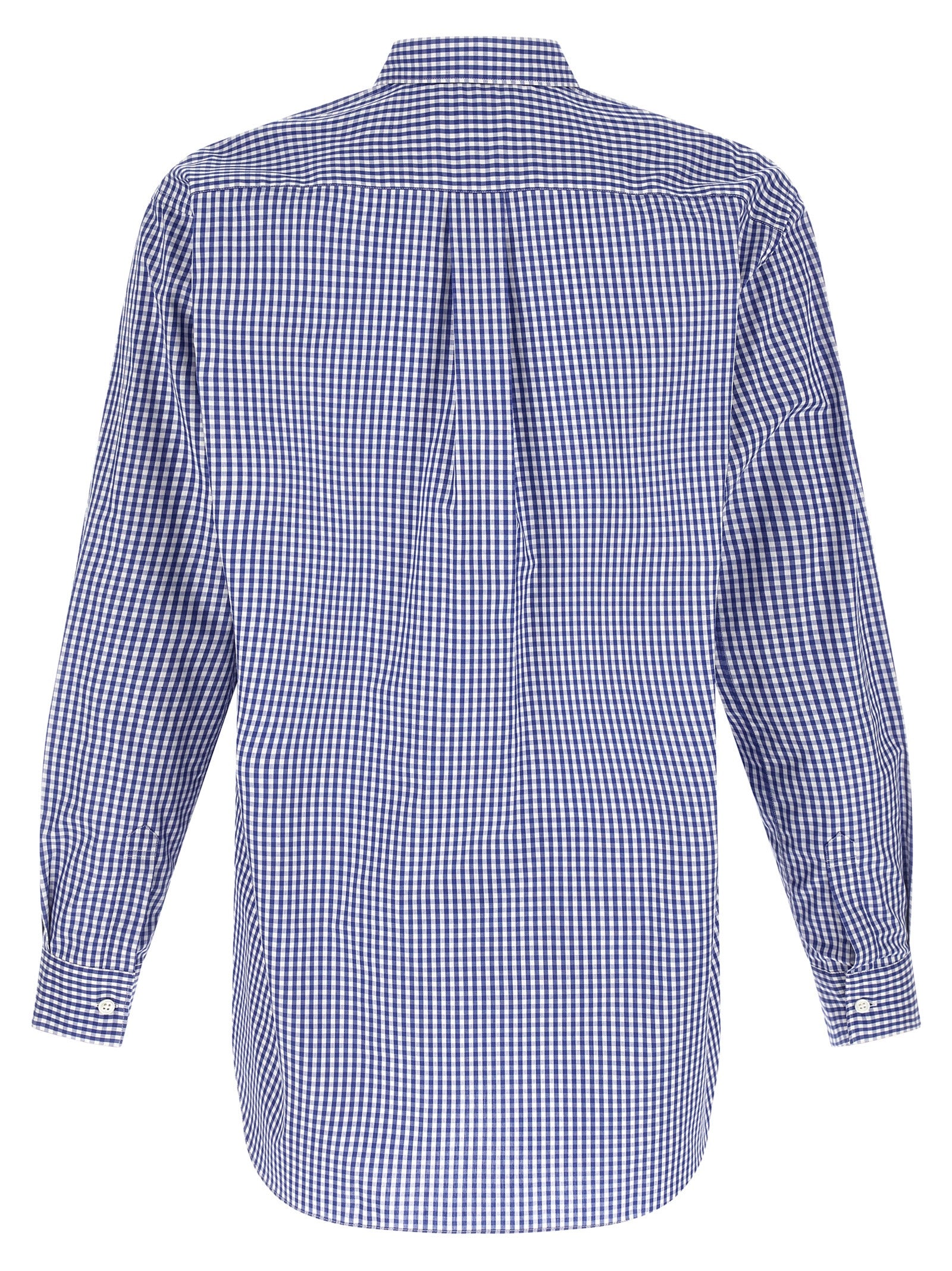 Comme des Garçons SHIRT Vichy Check Poplin Shirt Blue-thumbmail-2