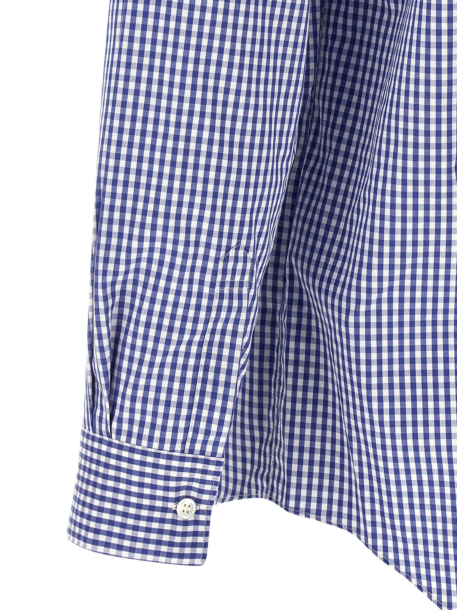 Comme des Garçons SHIRT Vichy Check Poplin Shirt Blue-thumbmail-4