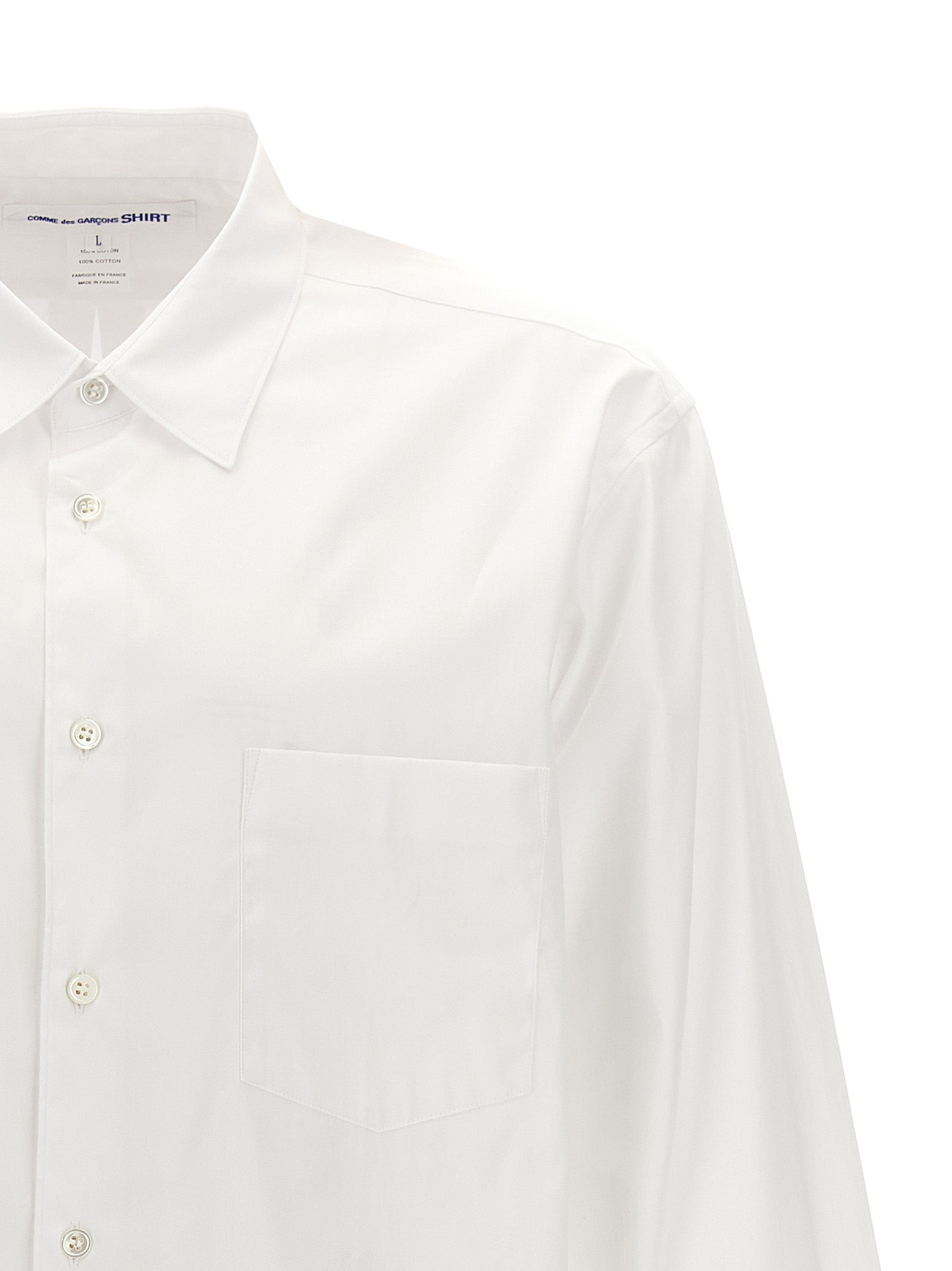 Comme des Garçons SHIRT Forever Shirt White-thumbmail-3