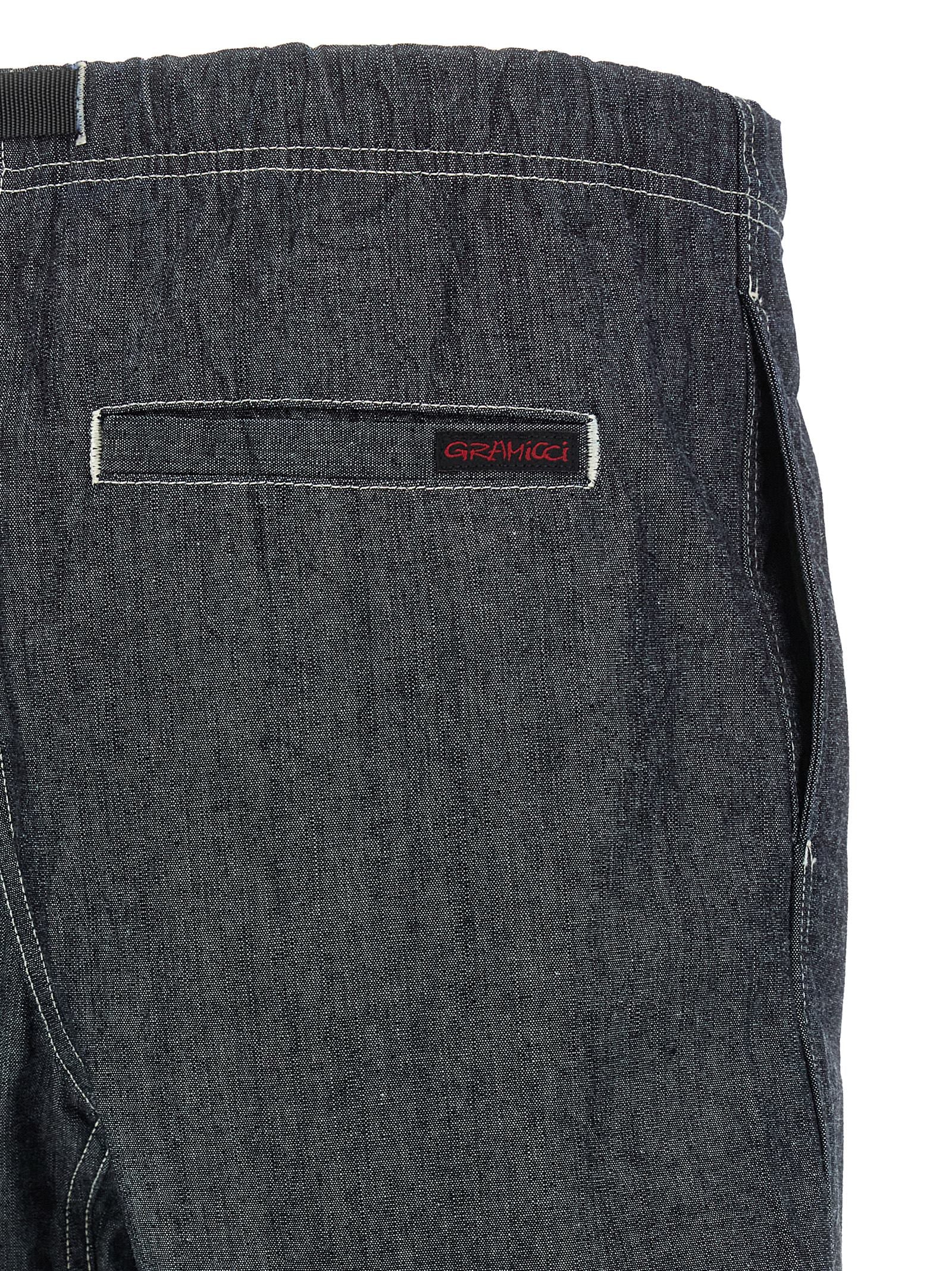 Gramicci Japanese Chambray Bermuda Shorts-4
