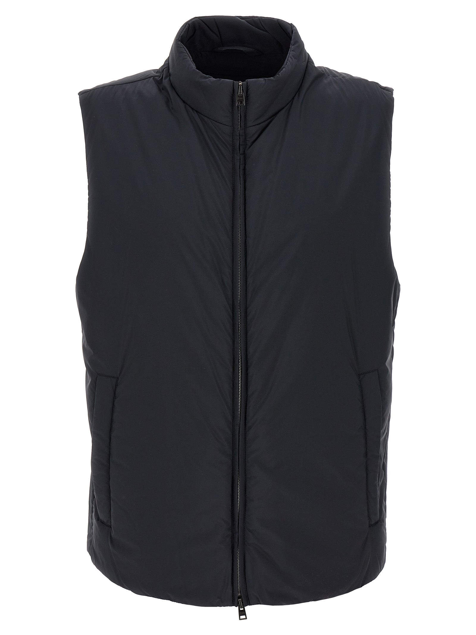 Herno Ecoage Padded Sleeveless Jacket Black